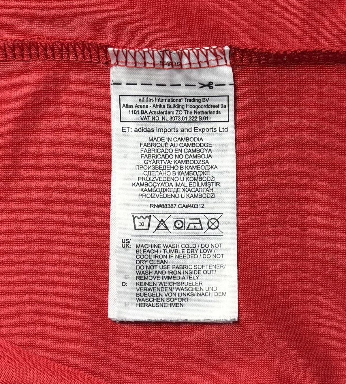 Adidas Arsenal London 2019 2020 Home Shirt Soccer Jersey Adidas Size US M / EU 48-50 / 2 - 14 Thumbnail