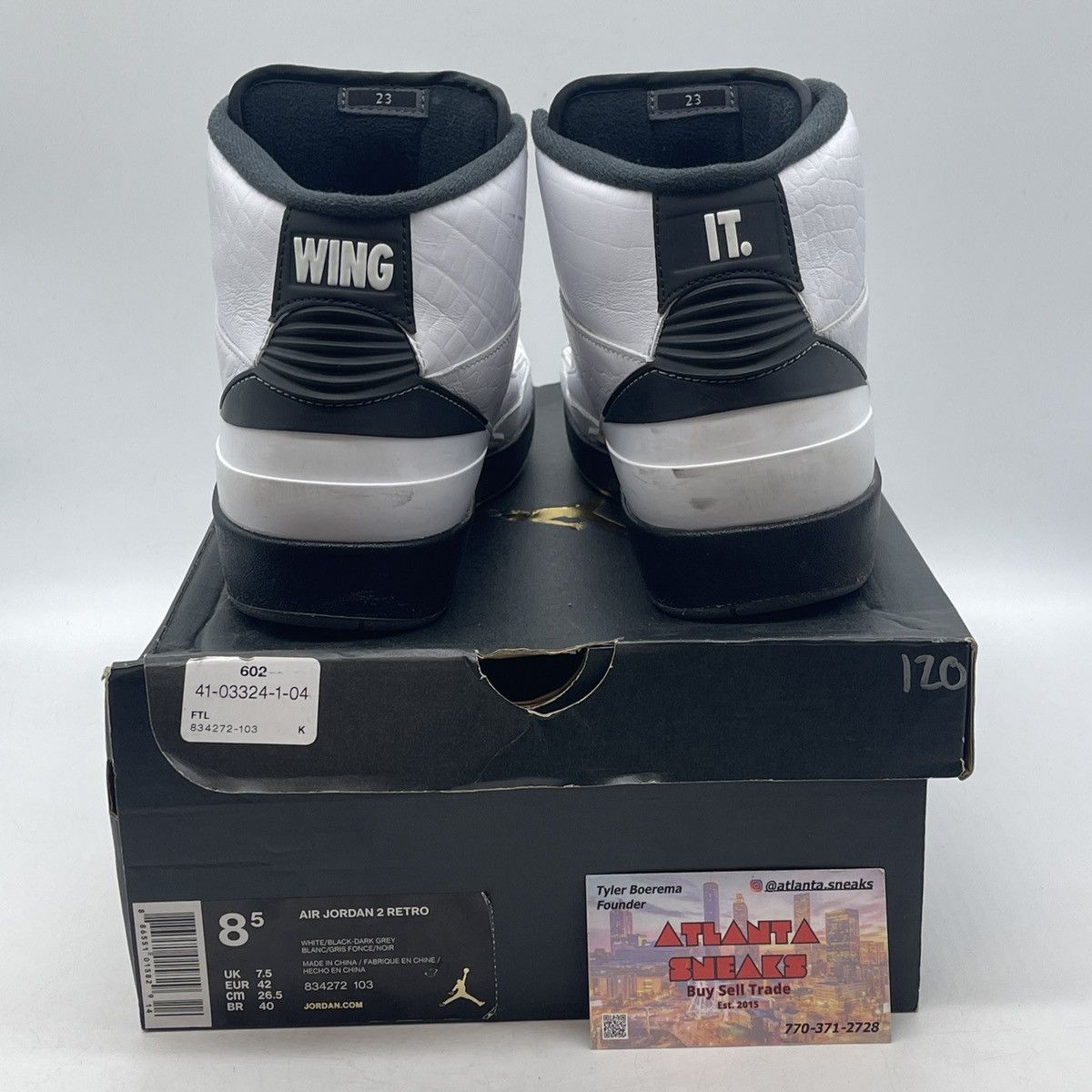 Jordan Brand Air Jordan 2 wing it Size US 8.5 / EU 41-42 - 3 Thumbnail