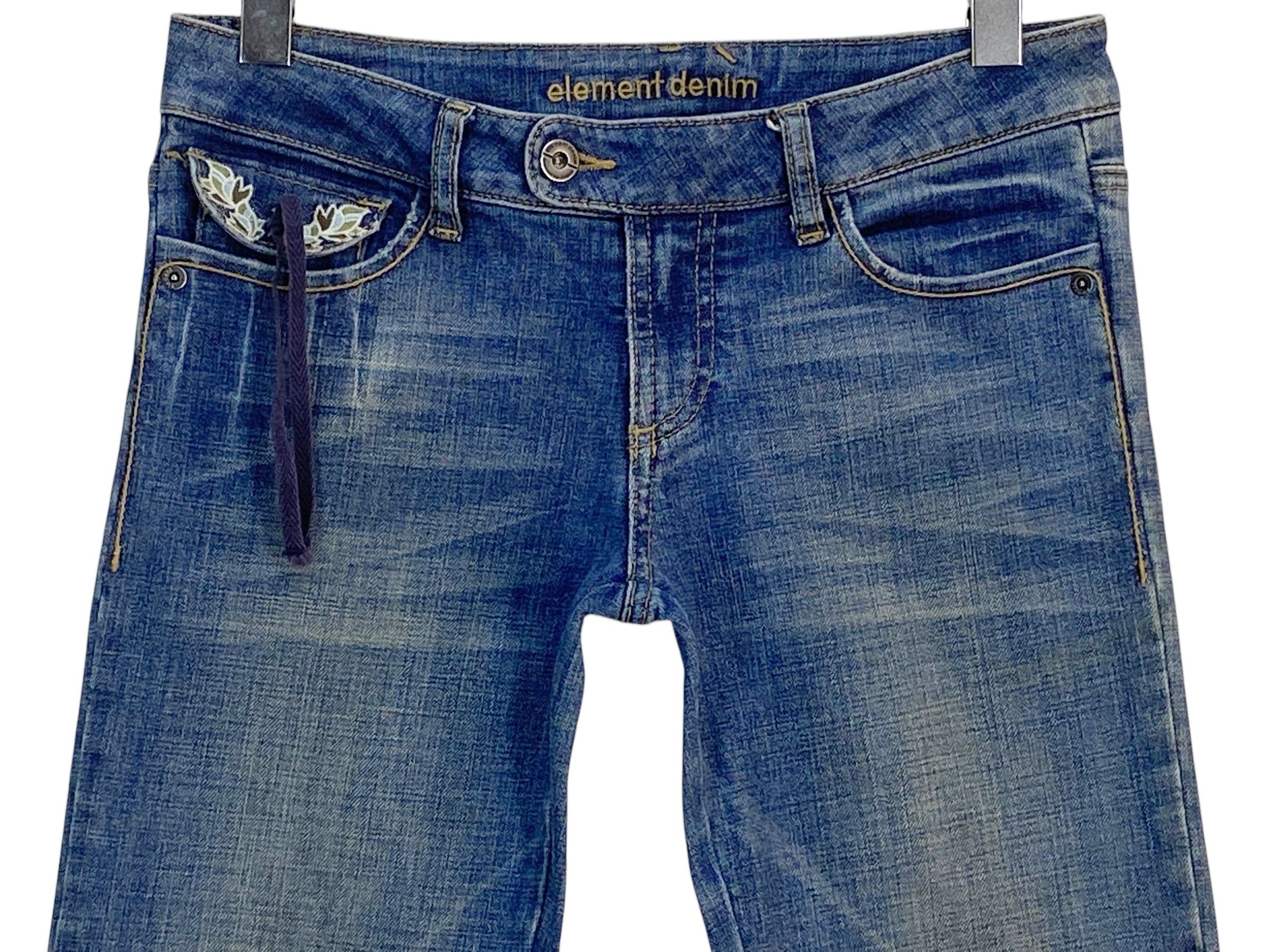 Other Element Bootcut Jeans Beads Stud Embellished Flare Pants Size 27" / US 4 / IT 40 - 3 Thumbnail