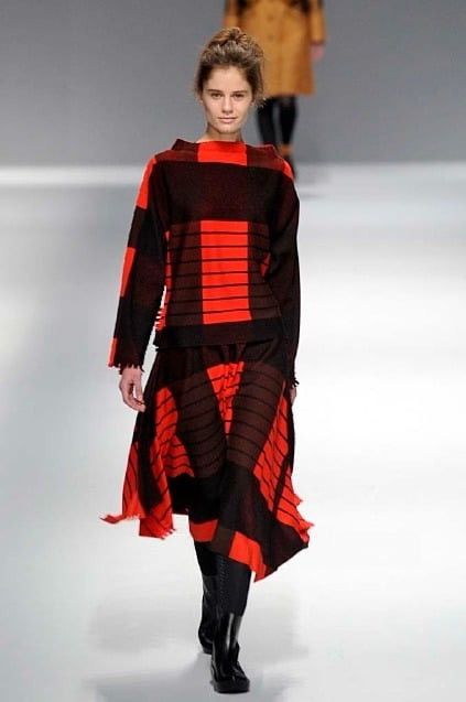 Issey Miyake Issey Miyake A-POC AW2013 Geometric Check Dress Size M / US 6-8 / IT 42-44 - 11 Thumbnail