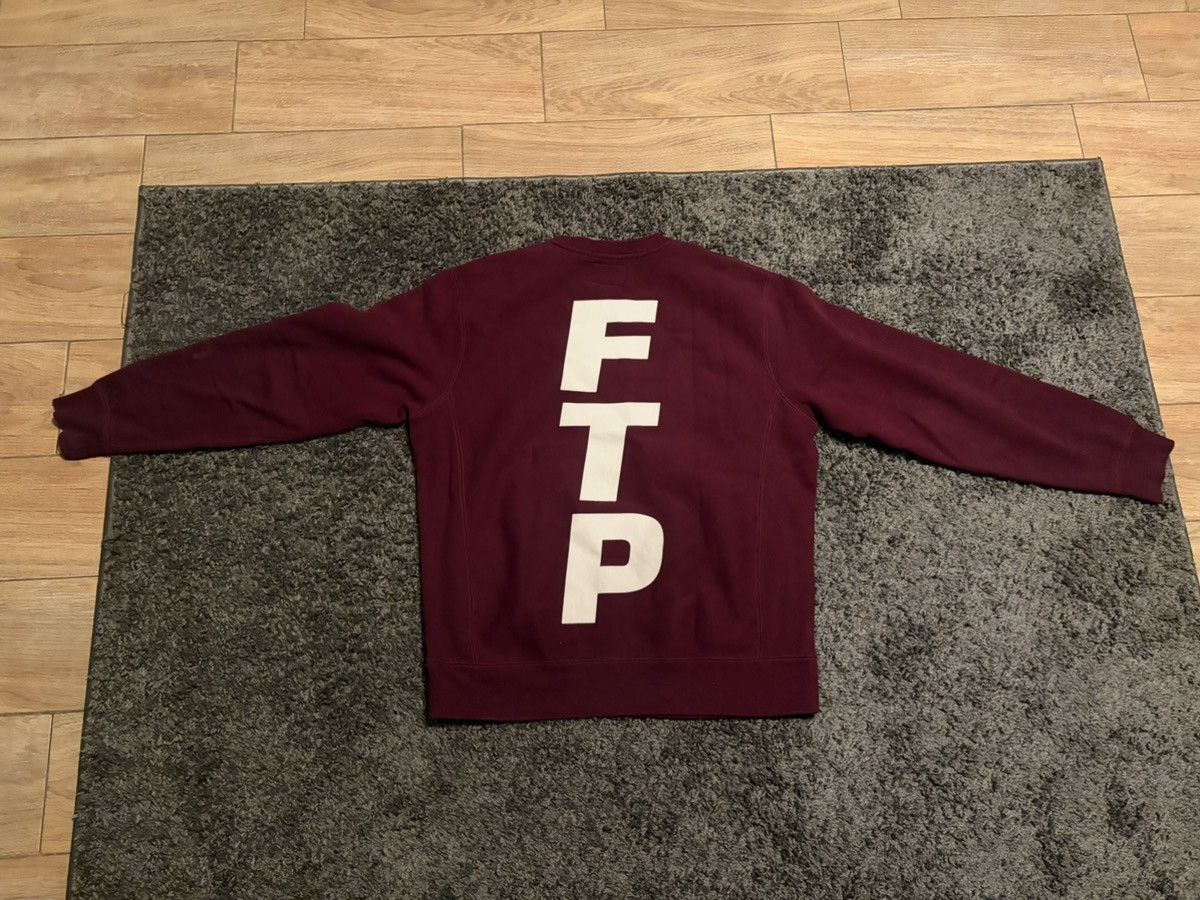 Fuck The Population FTP Crewneck Vertical Logo - Medium Size US M / EU 48-50 / 2 - 2 Thumbnail