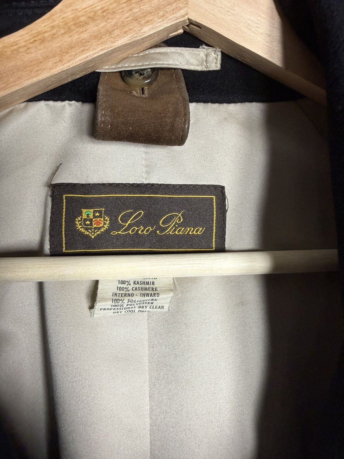 Loro Piana Loro Piana Storm System Cashmere Coat Black Luxury Overcoat Size US M / EU 48-50 / 2 - 2 Thumbnail