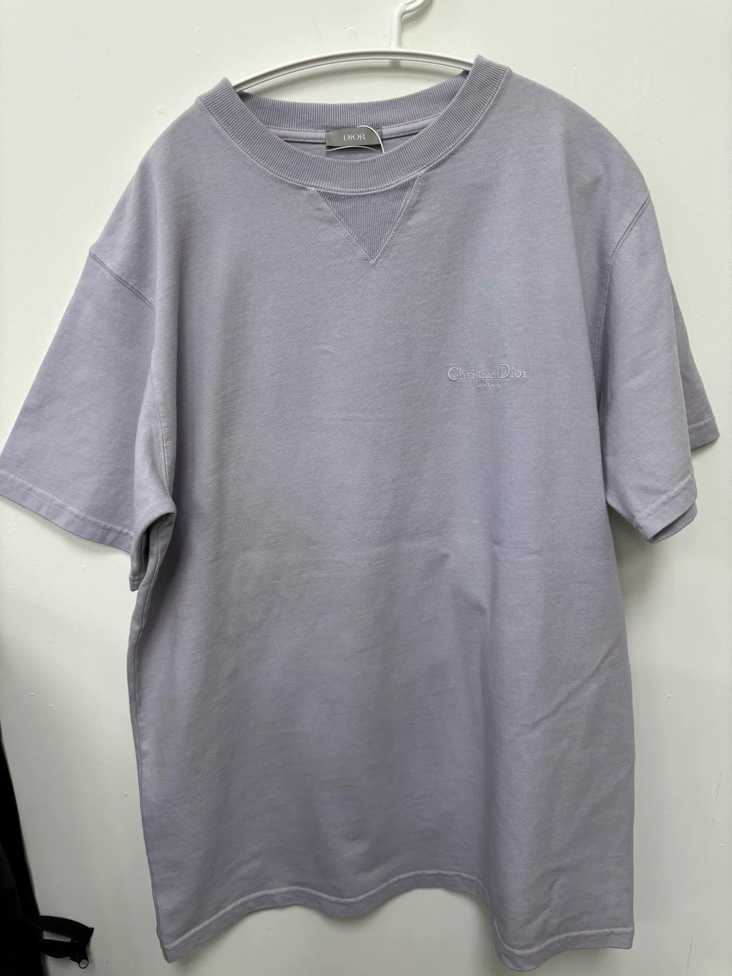 Dior dior lavender short sleeve logo t-shirt Size US M / EU 48-50 / 2 - 1 Thumbnail