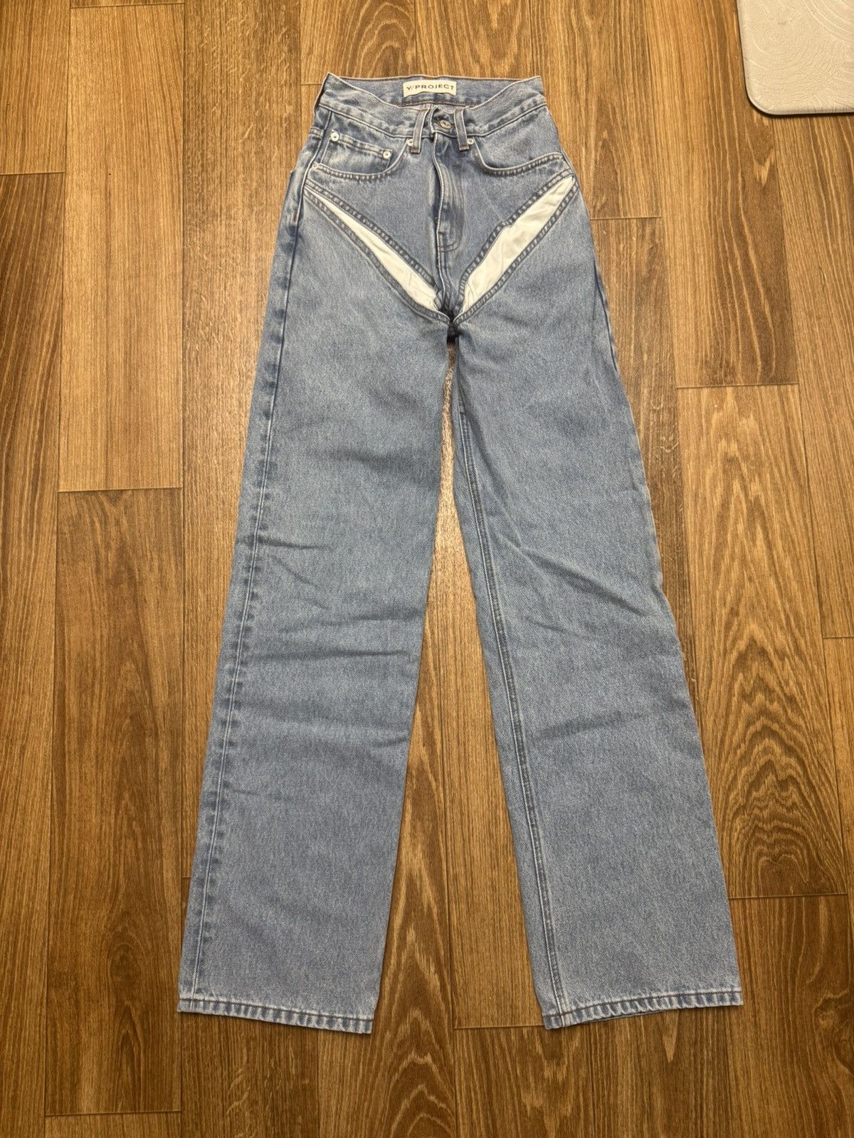 Y/Project Y/Project Cut Out Jeans Size 24" / US 00 / IT 34 - 1 Thumbnail