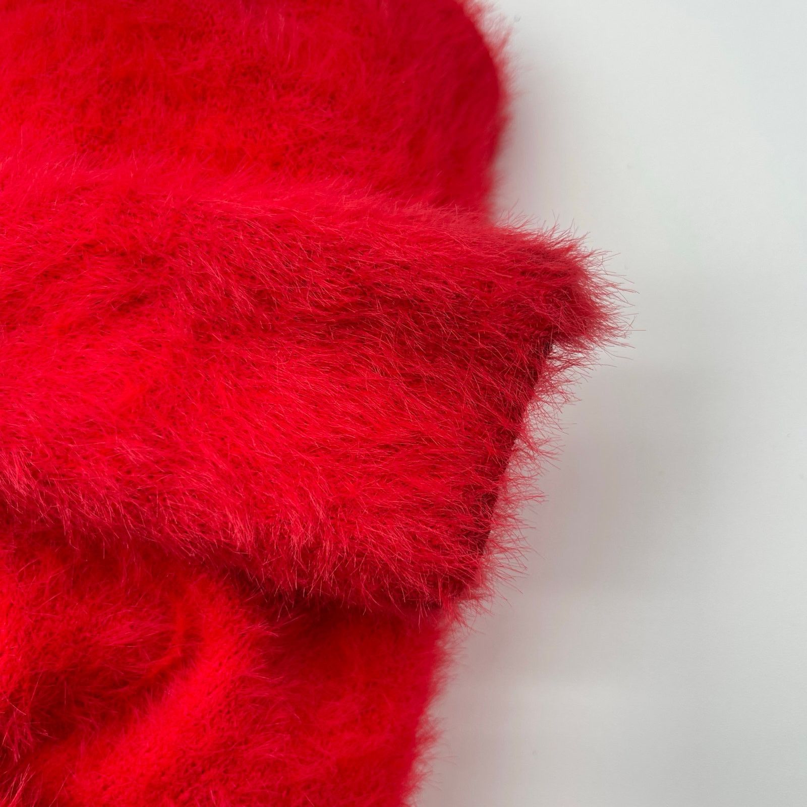 Other Miss Circle | NWT Keira Dress in Red Fuzzy Sweater Knit XL Size XL / US 12-14 / IT 48-50 - 13 Thumbnail