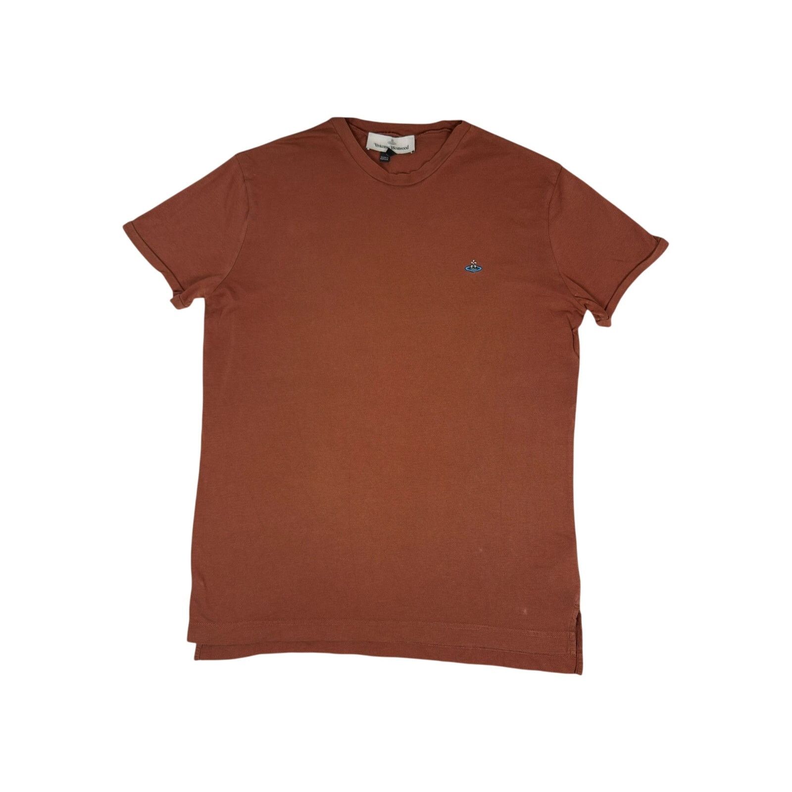 Vivienne Westwood Vivienne Westwood Brown Orb Logo T-Shirt Medium Size US M / EU 48-50 / 2 - 1 Thumbnail