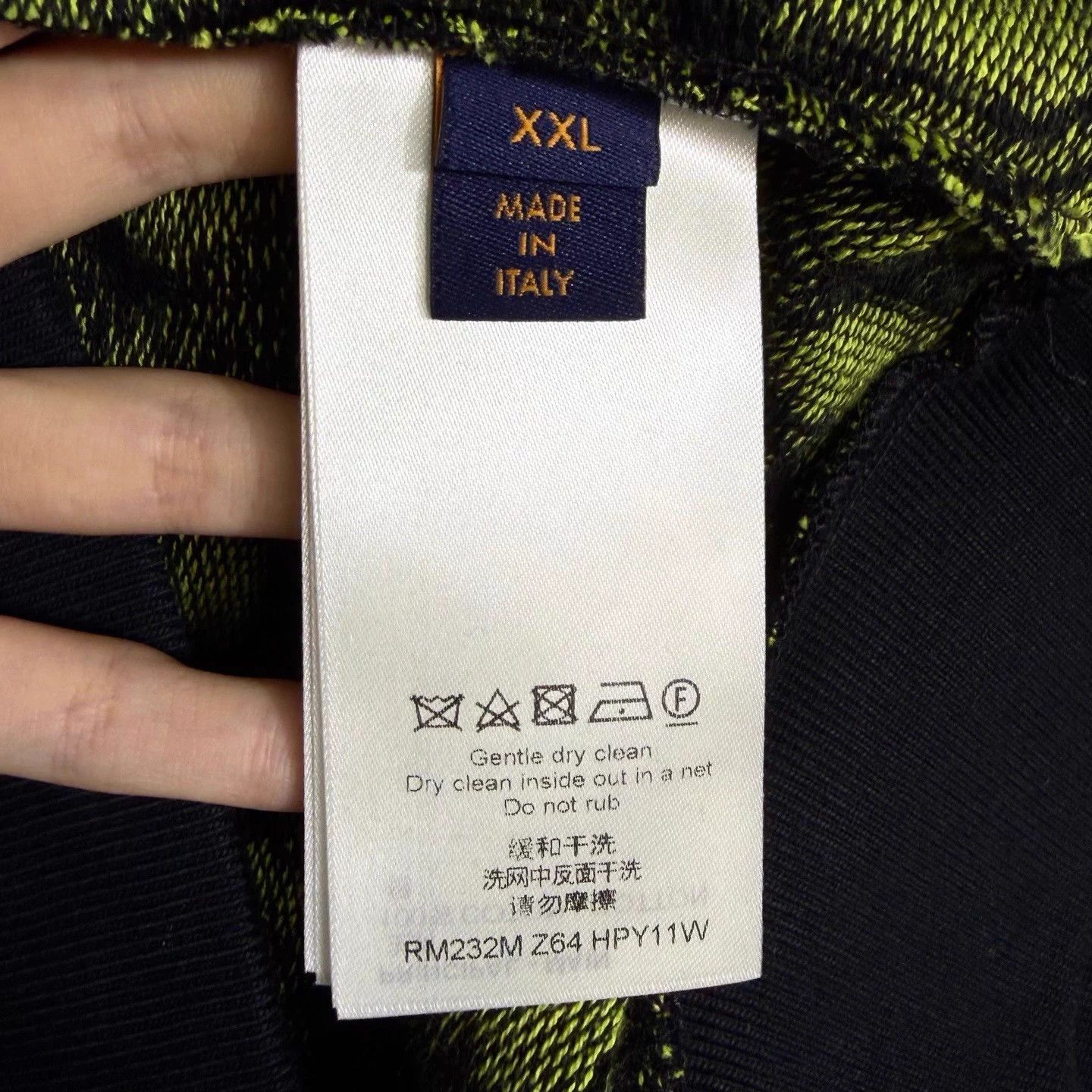 Louis Vuitton LV Monogram Flower Embroidered Cotton Hoodie XXL Black Size US XXL / EU 58 / 5 - 4 Thumbnail