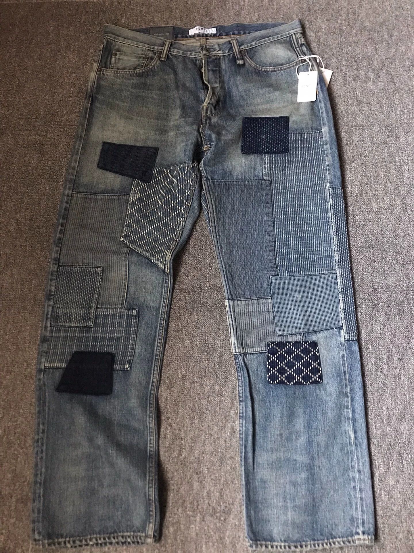 FDMTL Fdmtl Classic Straight Leg Jeans W34 Size US 34 / EU 50 - 1 Thumbnail