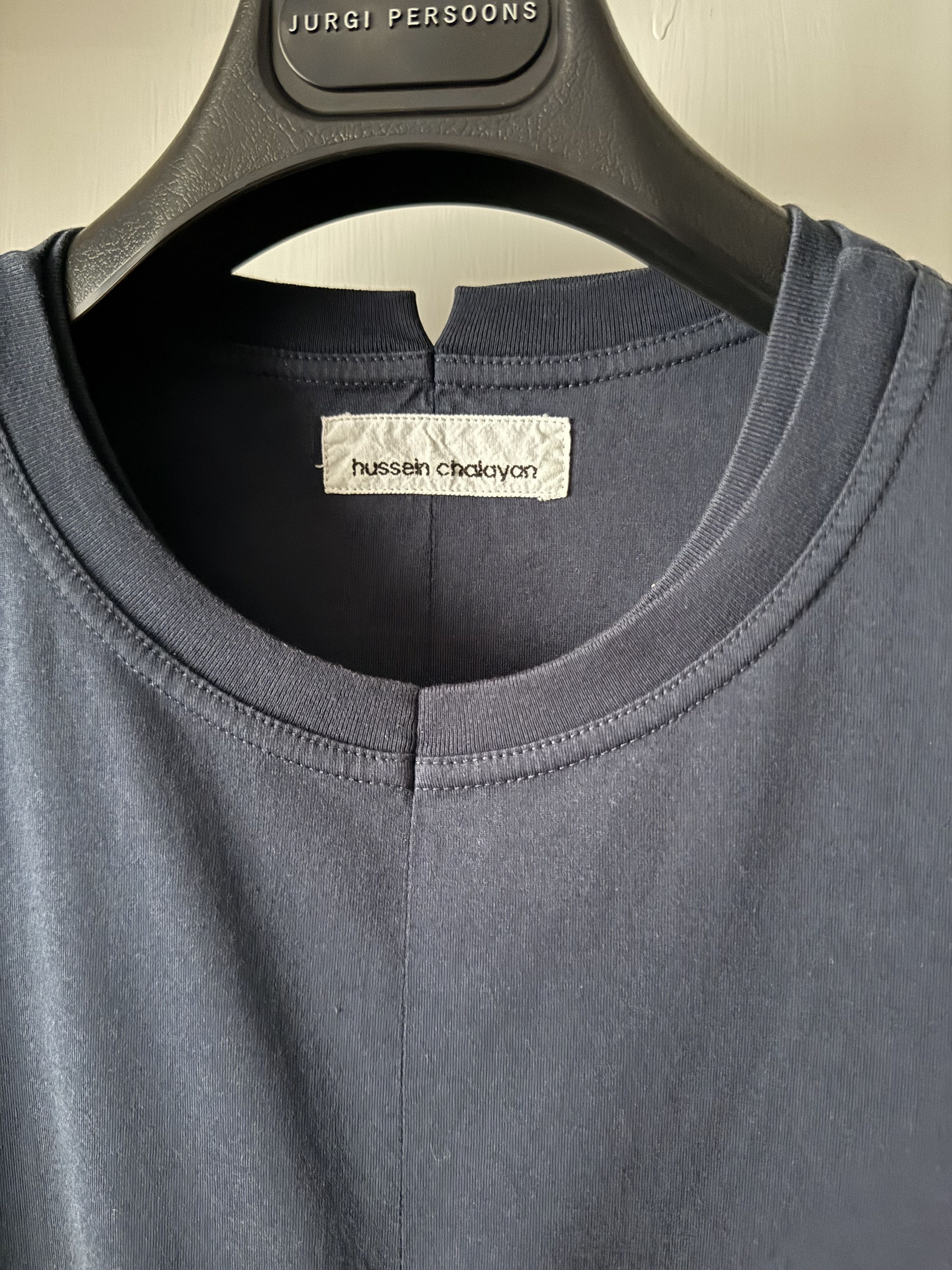 Hussein Chalayan HUSSEIN CHALAYAN DOUBLE T-SHIRT WORN TWICE IN SIZE IT-44 Size US S / EU 44-46 / 1 - 7 Thumbnail