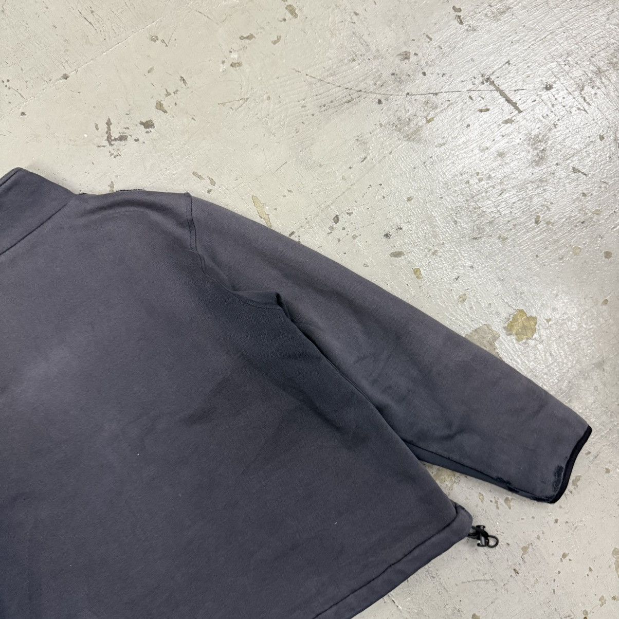 Stussy Old Stussy Fleece Full Zip Jacket Thrash Distressed Size US M / EU 48-50 / 2 - 15 Thumbnail