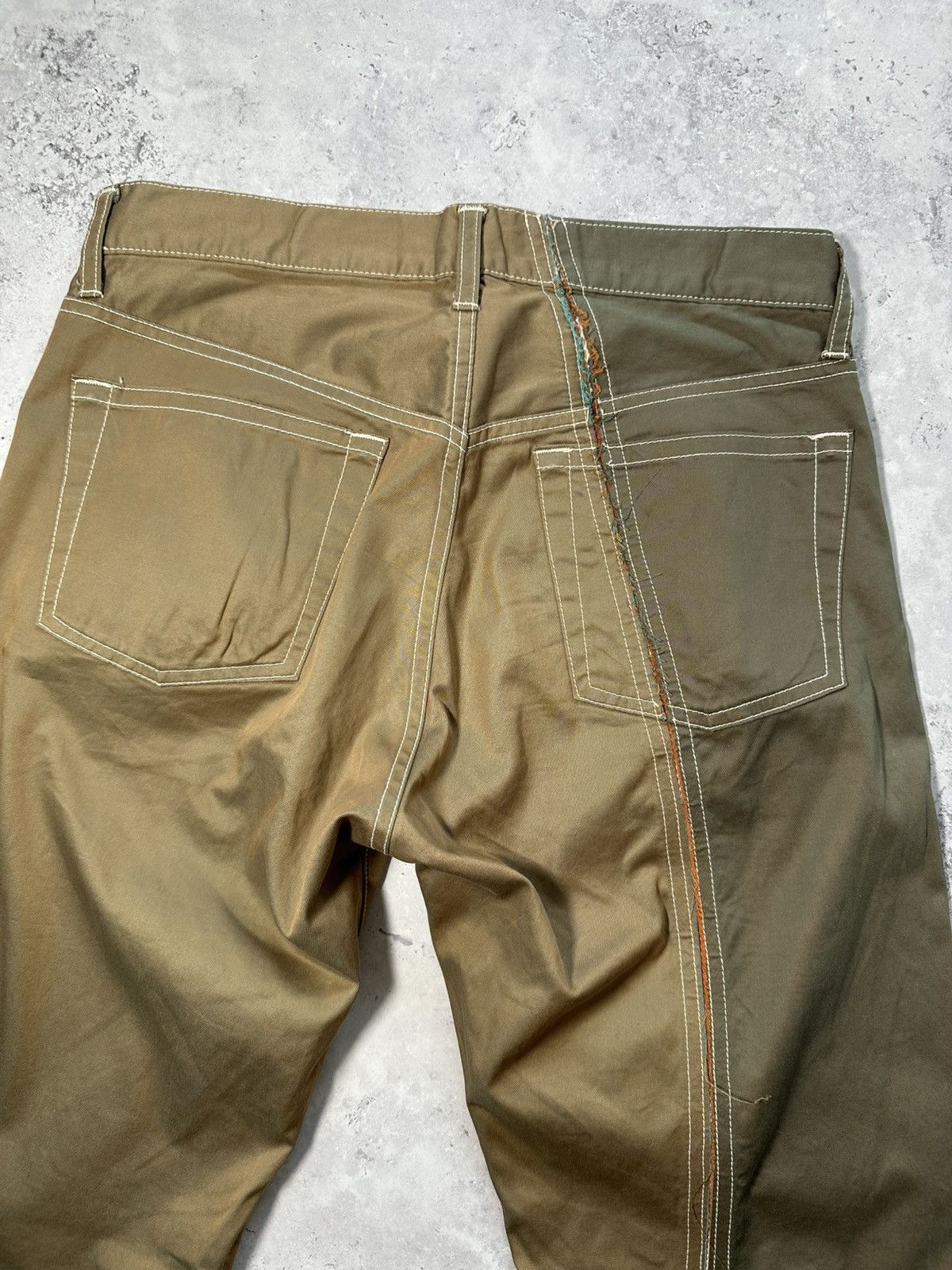 Comme des Garcons Homme Comme Des Garçons Homme AD2000 Split Reconstruction Trousers Size US S / EU 44-46 / 1 - 6 Thumbnail
