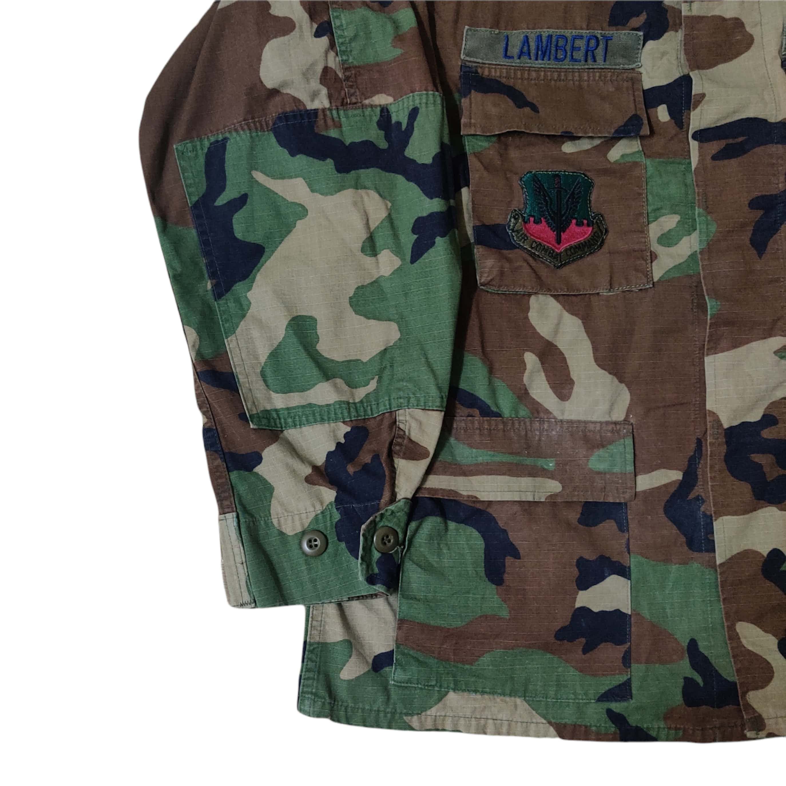 Vintage Vintage Us Air Force Camouflage Military Jacket Size US L / EU 52-54 / 3 - 4 Thumbnail