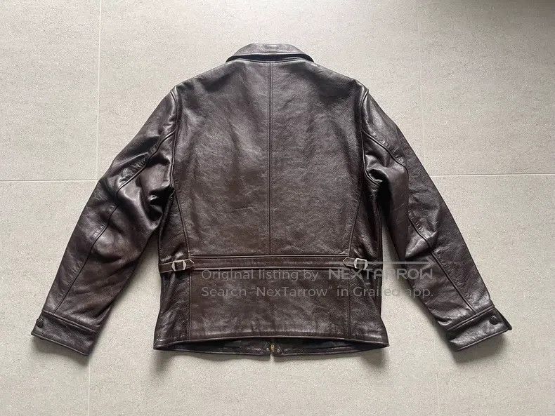 The Real McCoy's The Real McCoys Nissan horseskin leather jacket Size US XL / EU 56 / 4 - 6 Thumbnail