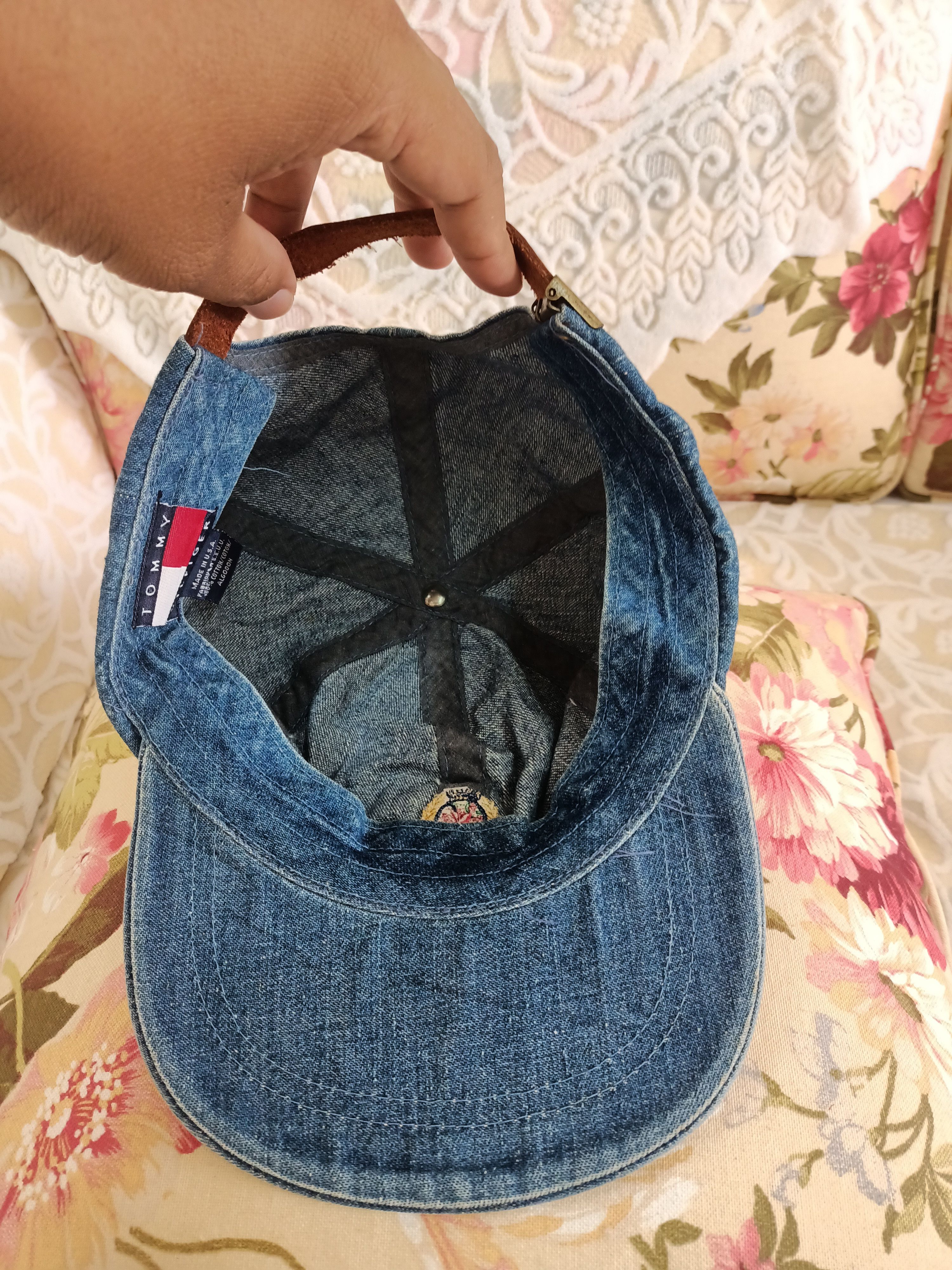 Other Vintage Rare Tommy Hilfiger denim cap Size ONE SIZE - 7 Thumbnail