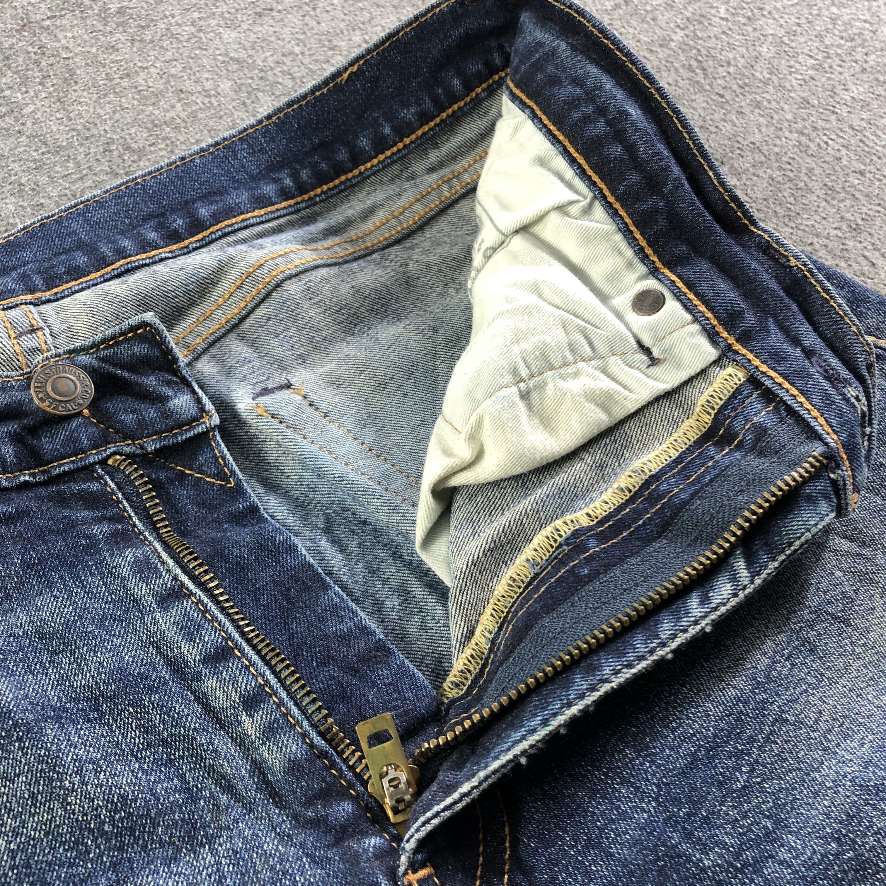 Levi's Vintage Blue Wash Levis 505 Jeans-J3613 Size US 33 - 9 Thumbnail