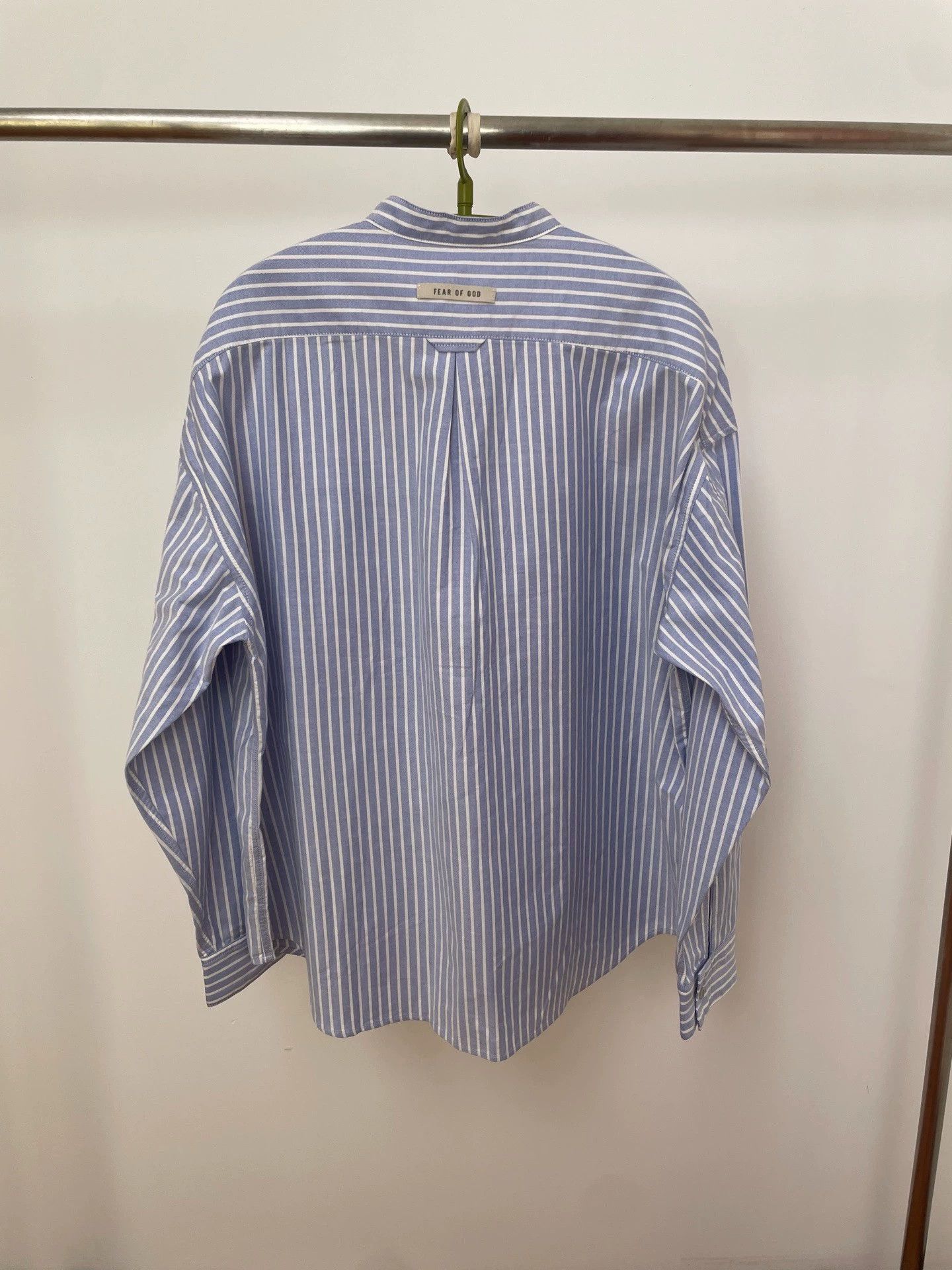 Fear of God Fear of God 6th Henley Striped Button OS LS Shirt Size US M / EU 48-50 / 2 - 2 Thumbnail