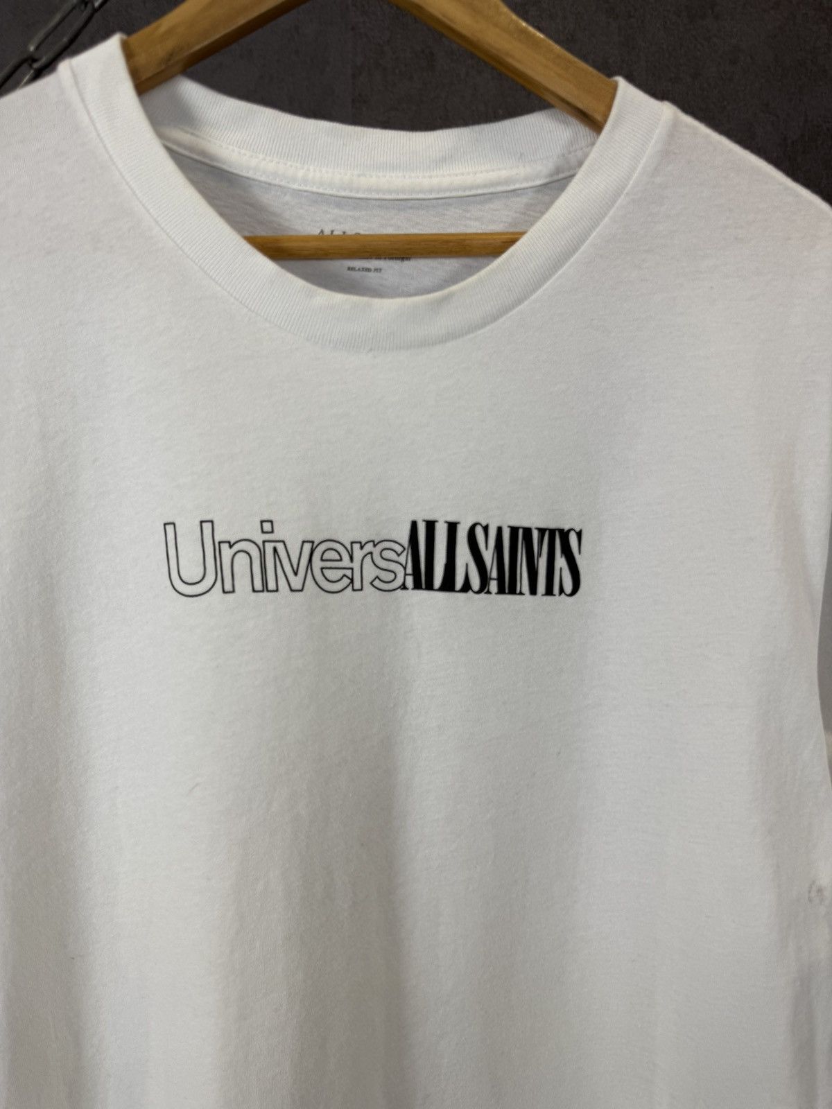 Allsaints Allsaints designer center logo tee Size US M / EU 48-50 / 2 - 3 Thumbnail