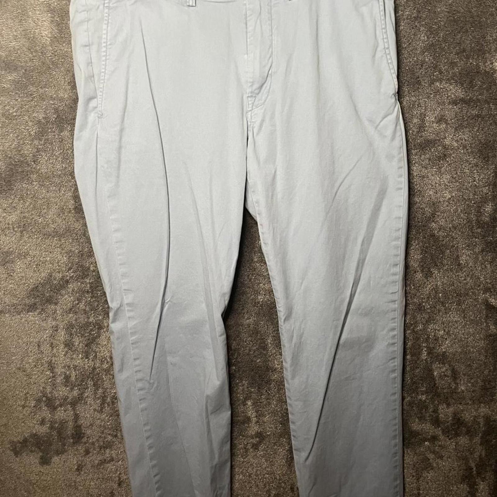 Polo Ralph Lauren Polo Ralph Lauren 34X30 blue pleated chinos straight fit Size US 34 / EU 50 - 1 Thumbnail