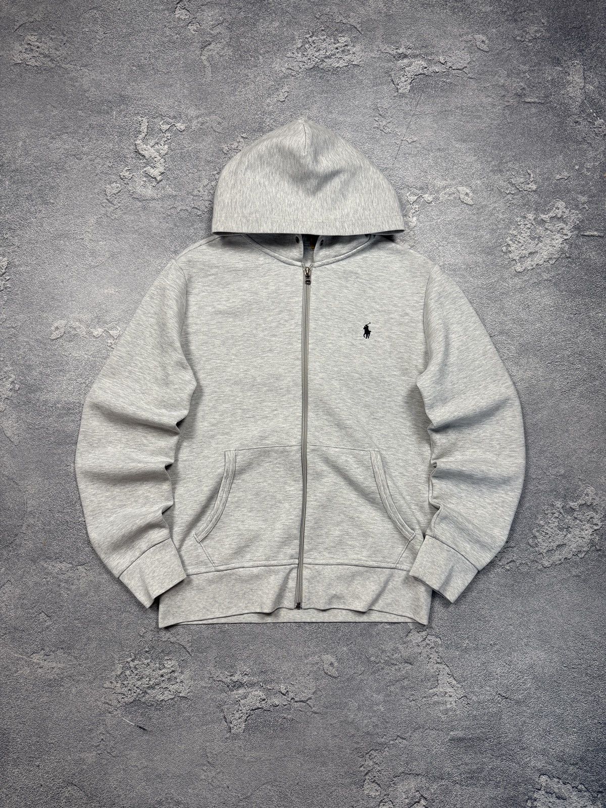 Polo Ralph Lauren Zip-Up Hoodie Logo Pony 00s