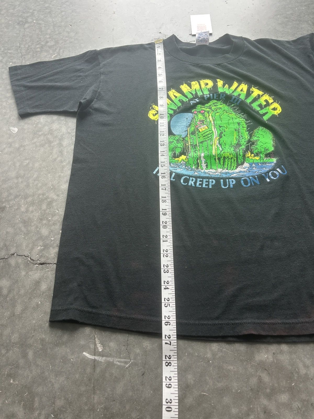 Vintage Vintage 90s Swampwater Graphic Tee Size US L / EU 52-54 / 3 - 10 Thumbnail