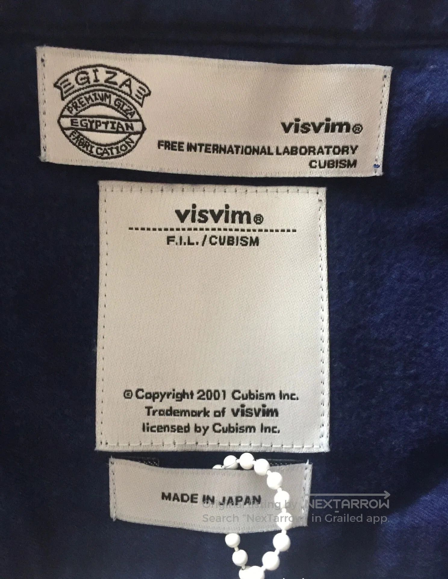 Visvim visvim ict elk 1910 Indigo Shirt. Size US S / EU 44-46 / 1 - 4 Thumbnail