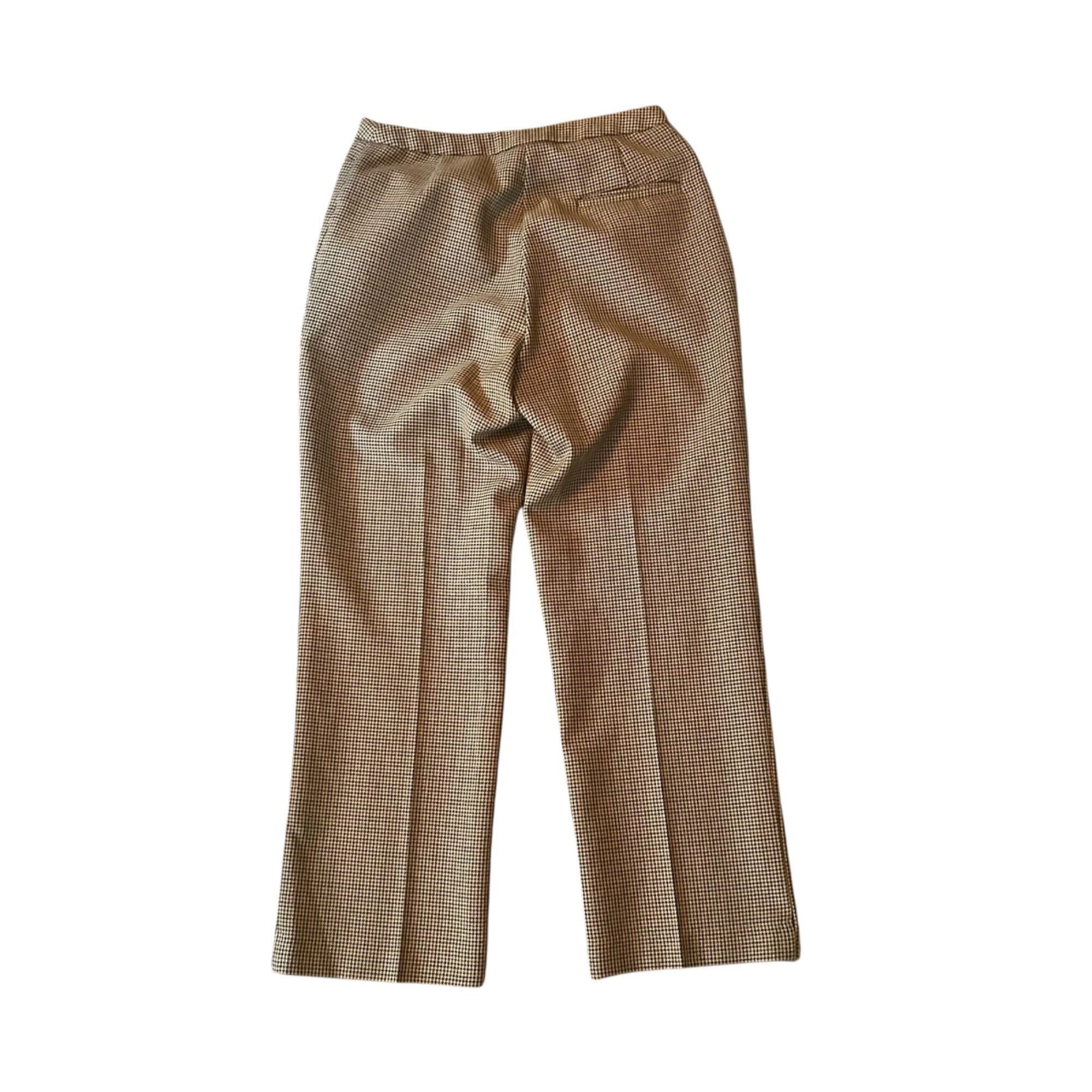 Vintage Vintage New York & Company Dark Academia Brown Trousers 2 Size 26" / US 2 / IT 38 - 8 Thumbnail