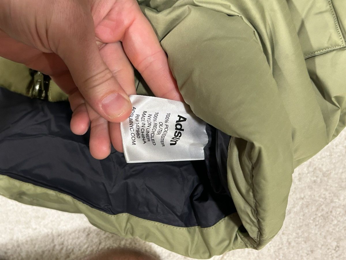 Adsum Adsum Alpine Puffer Jacket 2022 Moss Green size L MSRP $570 Size US L / EU 52-54 / 3 - 14 Thumbnail