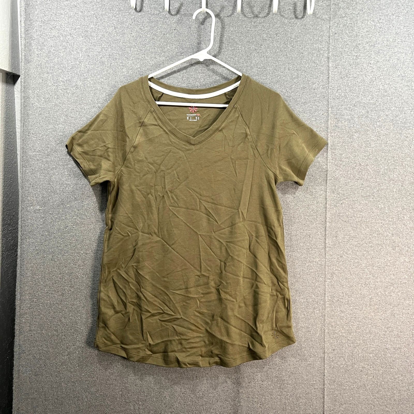 Other Isaac Mizrahi Live! Essentials Rounded V-Neck Dried Size S / US 4 / IT 40 - 1 Thumbnail
