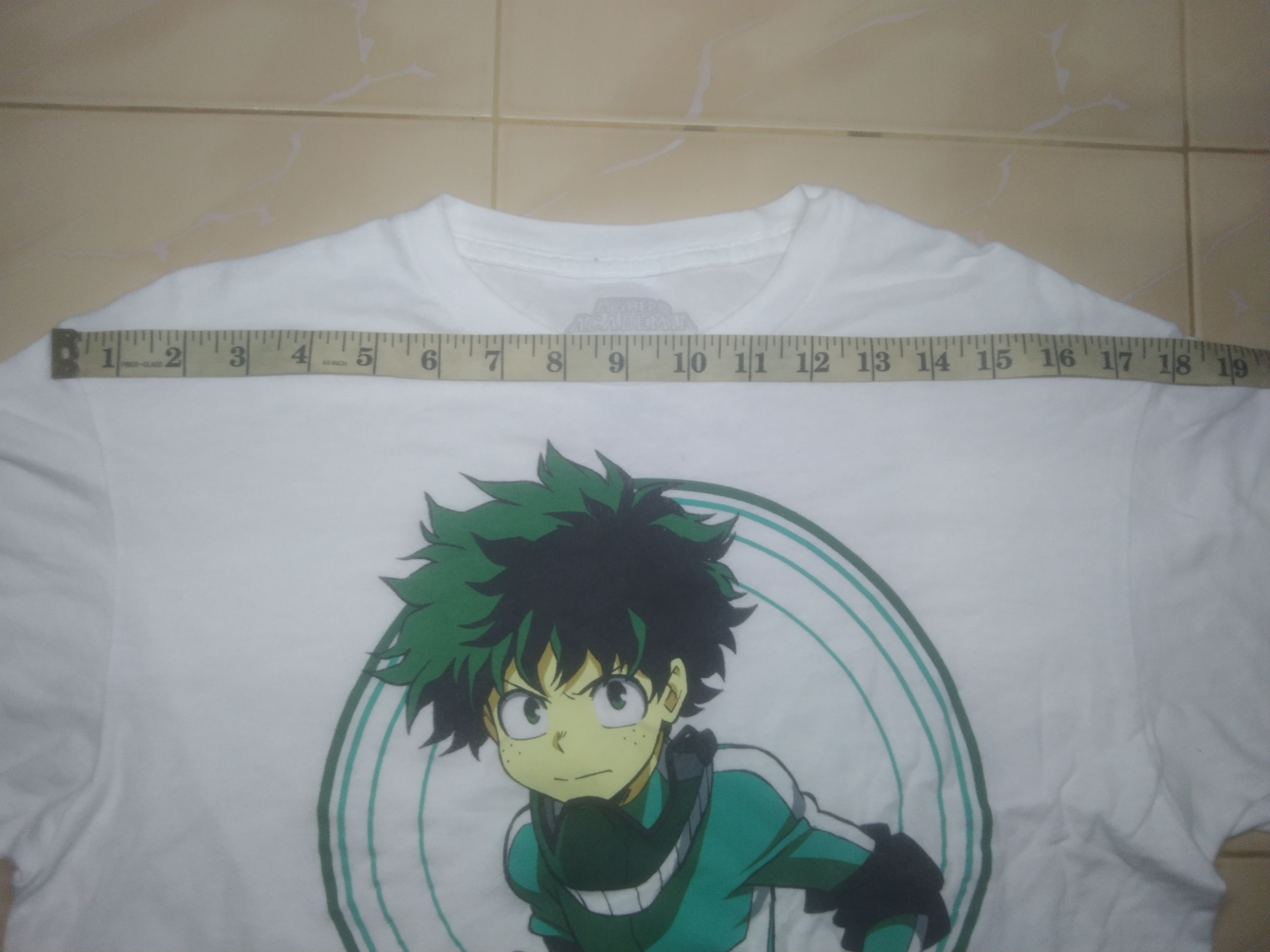 Anime My Hero Academia Deku Izuku Midoriya tee Size US M / EU 48-50 / 2 - 4 Thumbnail
