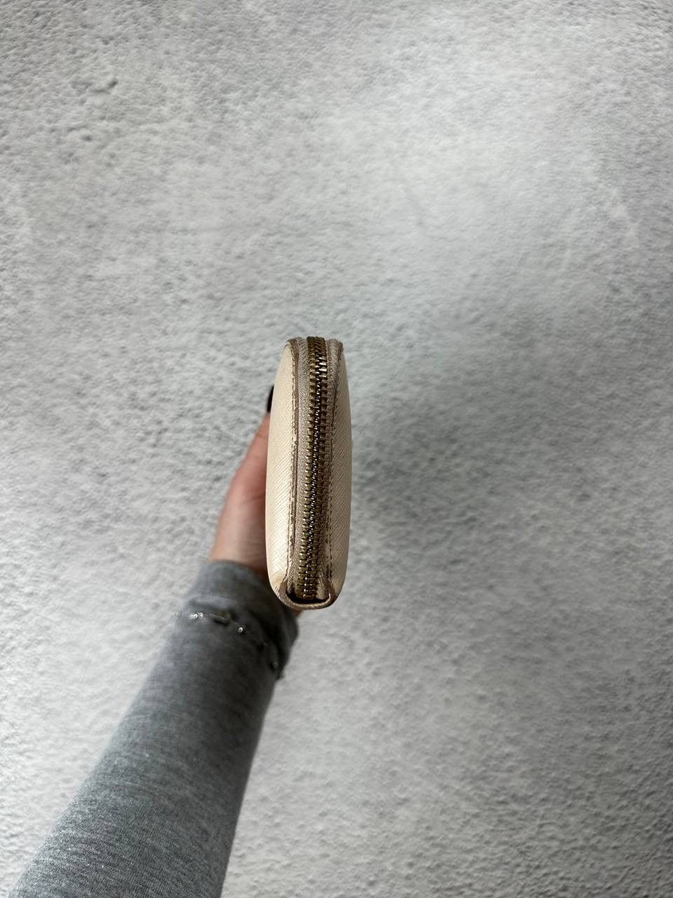 Salvatore Ferragamo Vintage Salvatore Ferragamo Leather Beige Wallet Old Money Size ONE SIZE - 5 Thumbnail