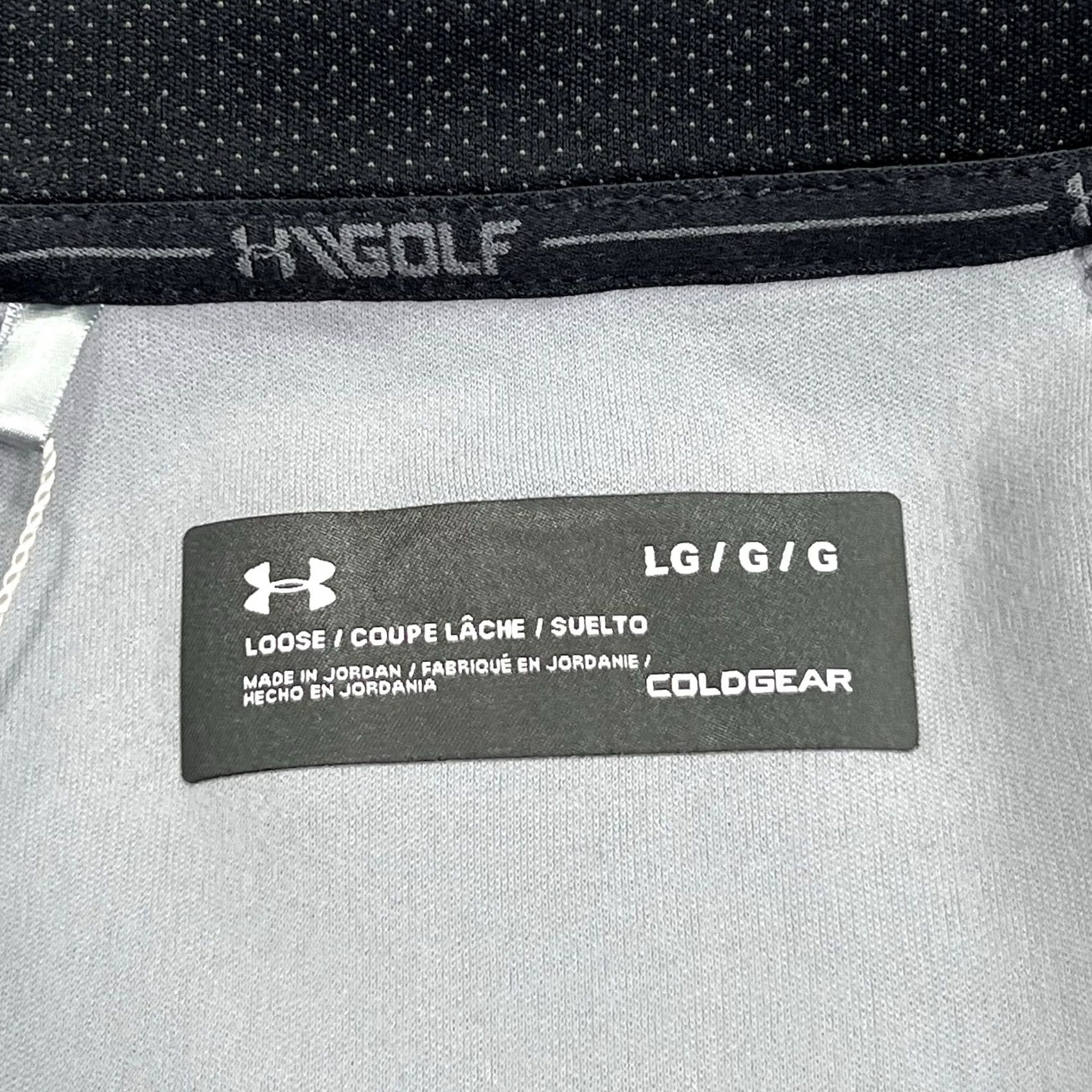 Under Armour Under Armour Jacket Mens L Gray 1/4 Zip Pullover Storm Golf Daytona Embroidered Size US L / EU 52-54 / 3 - 7 Thumbnail