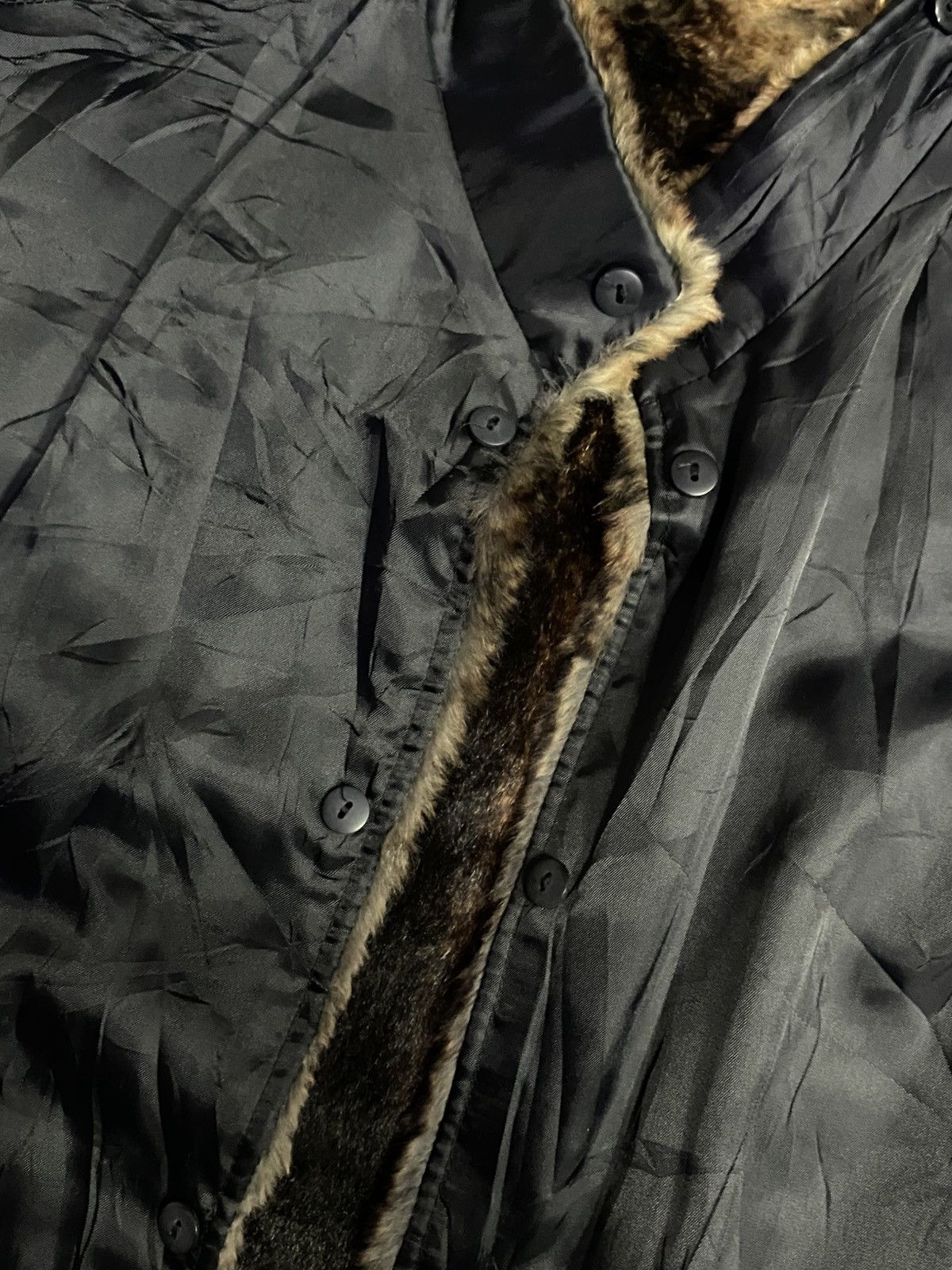 Japanese Brand Reversible Harris Tone Faux Fur Vest Vintage Y2K Luxury Size US L / EU 52-54 / 3 - 9 Thumbnail