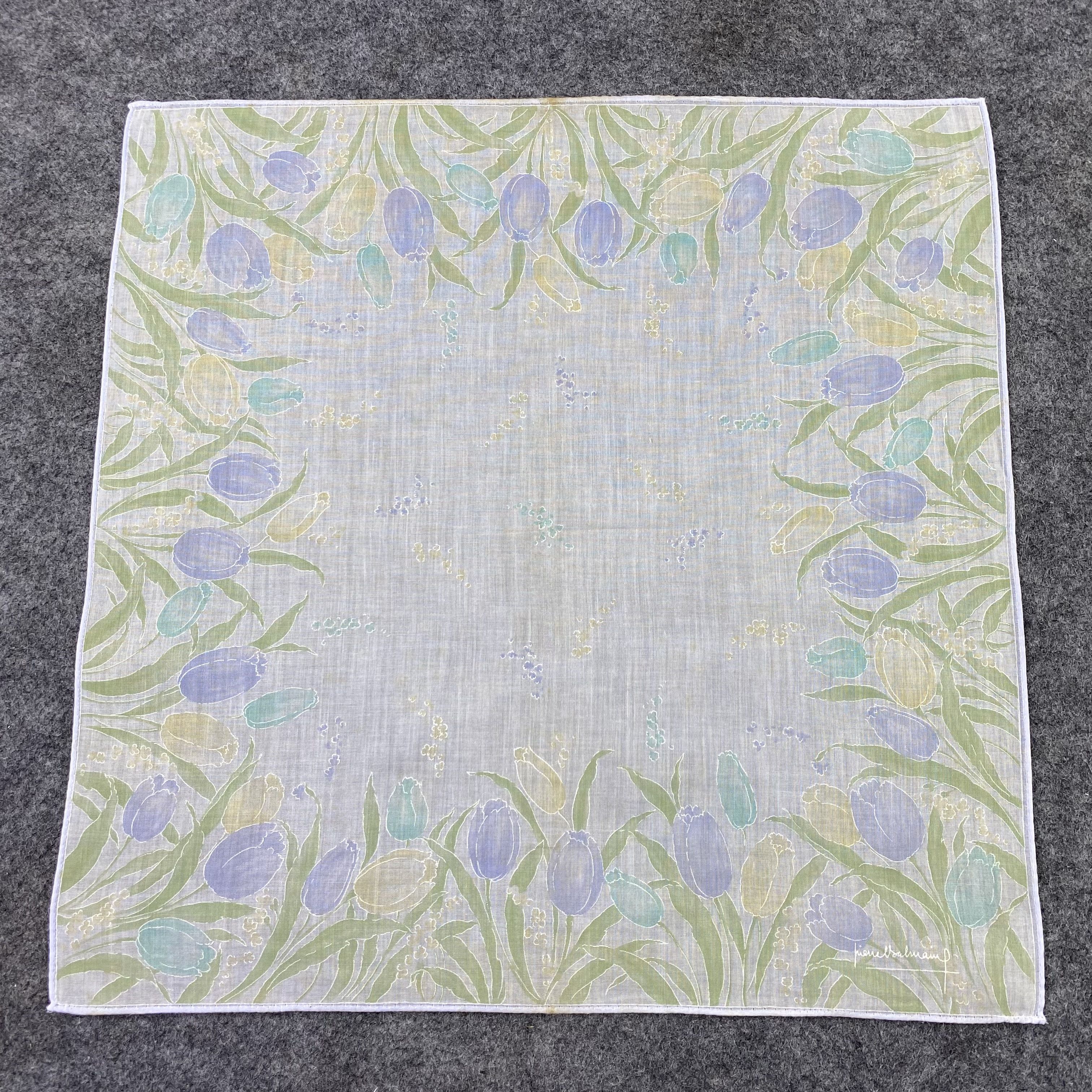 Pierre Balmain Pierre Balmain Handkerchief / Bandana / Neckerchief-B587 Size ONE SIZE - 3 Thumbnail