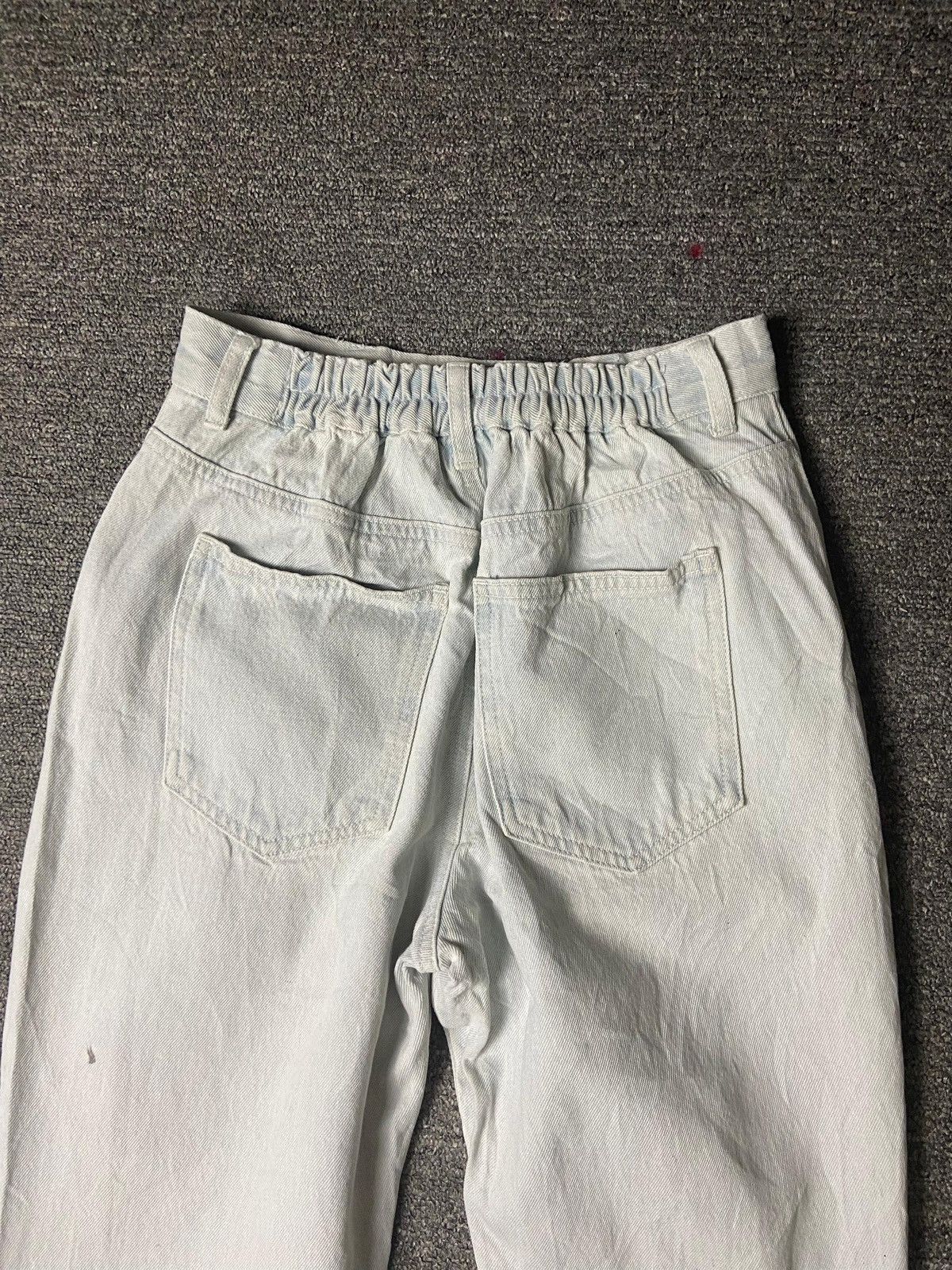 Japanese Brand SEEMI NICE CLAUP Ripped Bootcut Jeans (138) Size 24" / US 00 / IT 34 - 3 Thumbnail