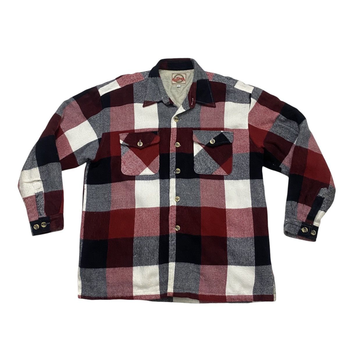 Flannel × Japanese Brand × Vintage Vintage Gresham Flannel Jacket Size US L / EU 52-54 / 3 - 4 Thumbnail