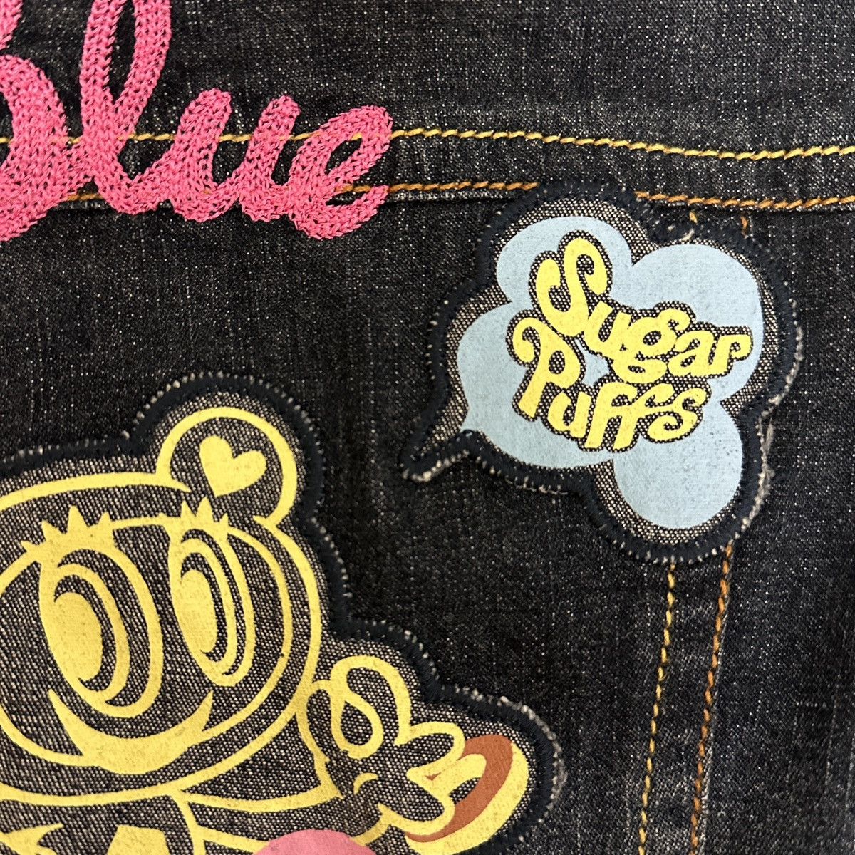 Angel Blue × Japanese Brand Angel Blue Embroidered, Printed and Patched Denim Jacket Size US M / EU 48-50 / 2 - 10 Thumbnail