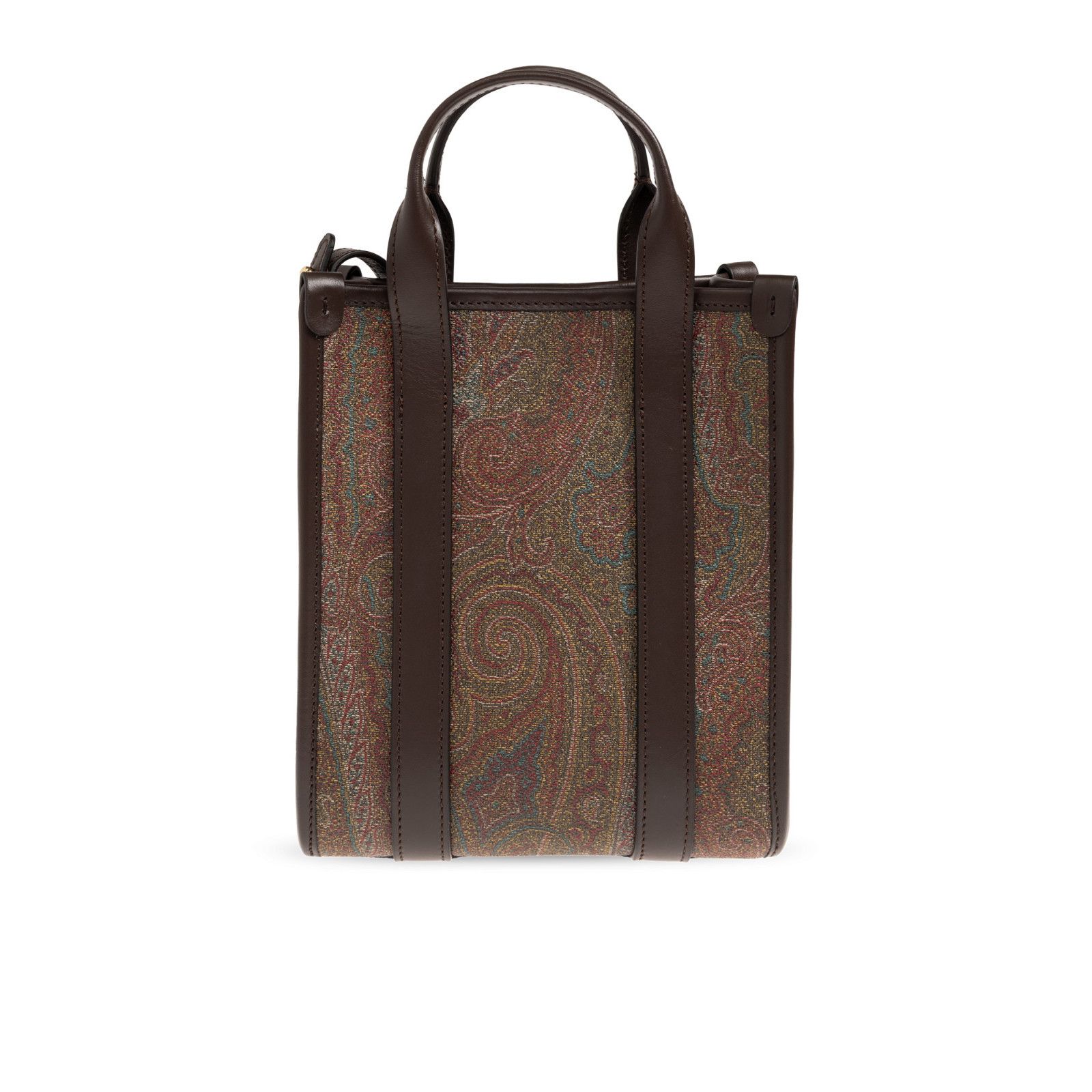Etro ETRO Brown Verticale XS Top Handle Bag New Size ONE SIZE - 2 Thumbnail