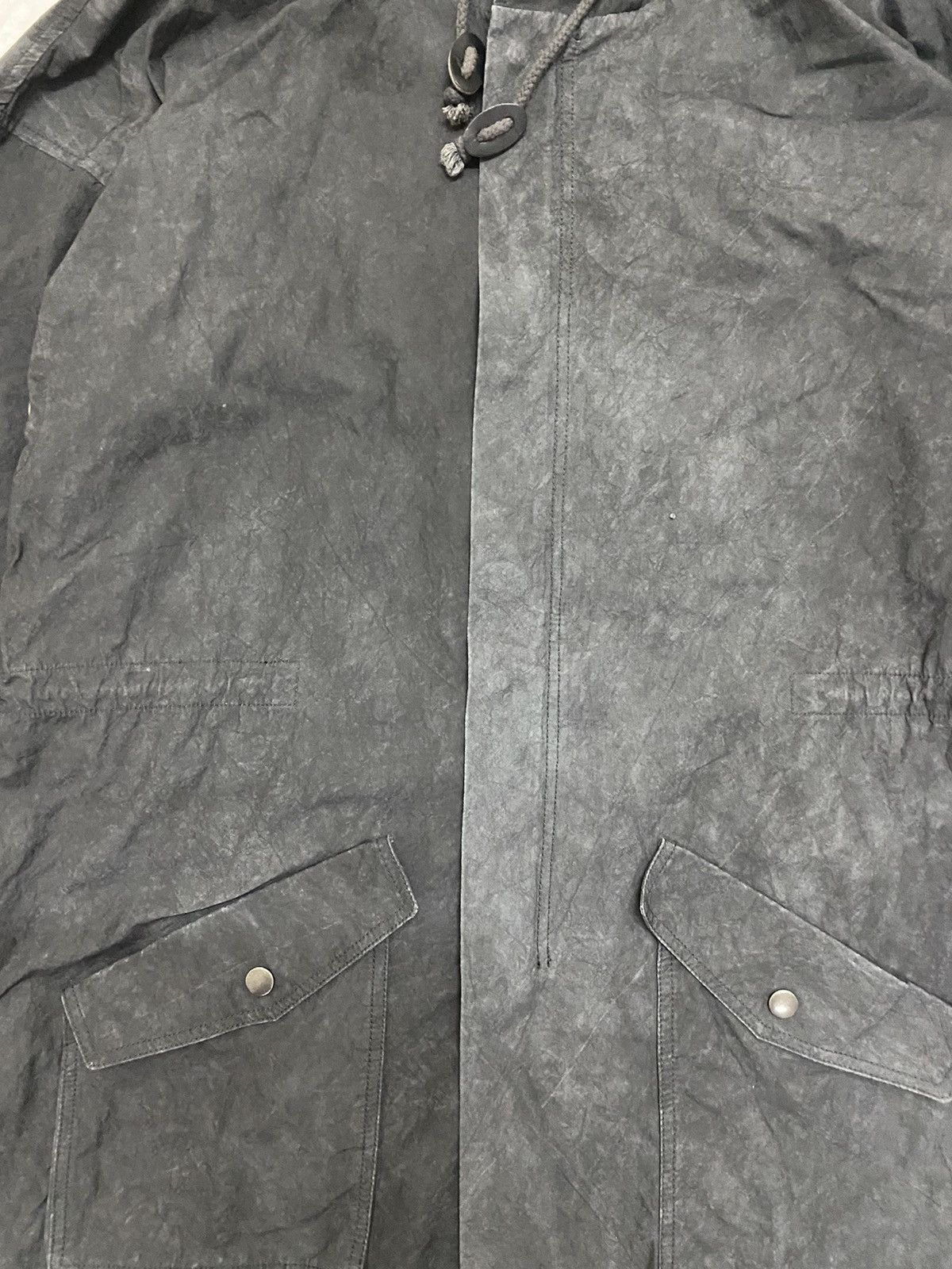 If Six Was Nine Black by No Id Discoloration Parka Jacket Size US L / EU 52-54 / 3 - 9 Thumbnail