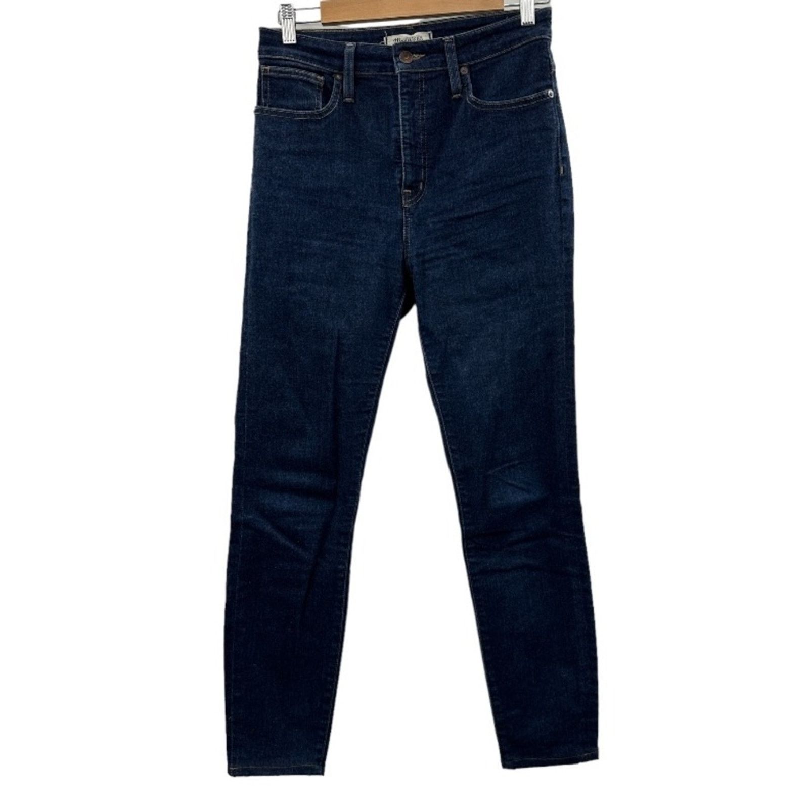 Madewell Madewell Curvy High-Rise Skinny Jeans in Lucille Wash Size 28" / US 6 / IT 42 - 1 Thumbnail