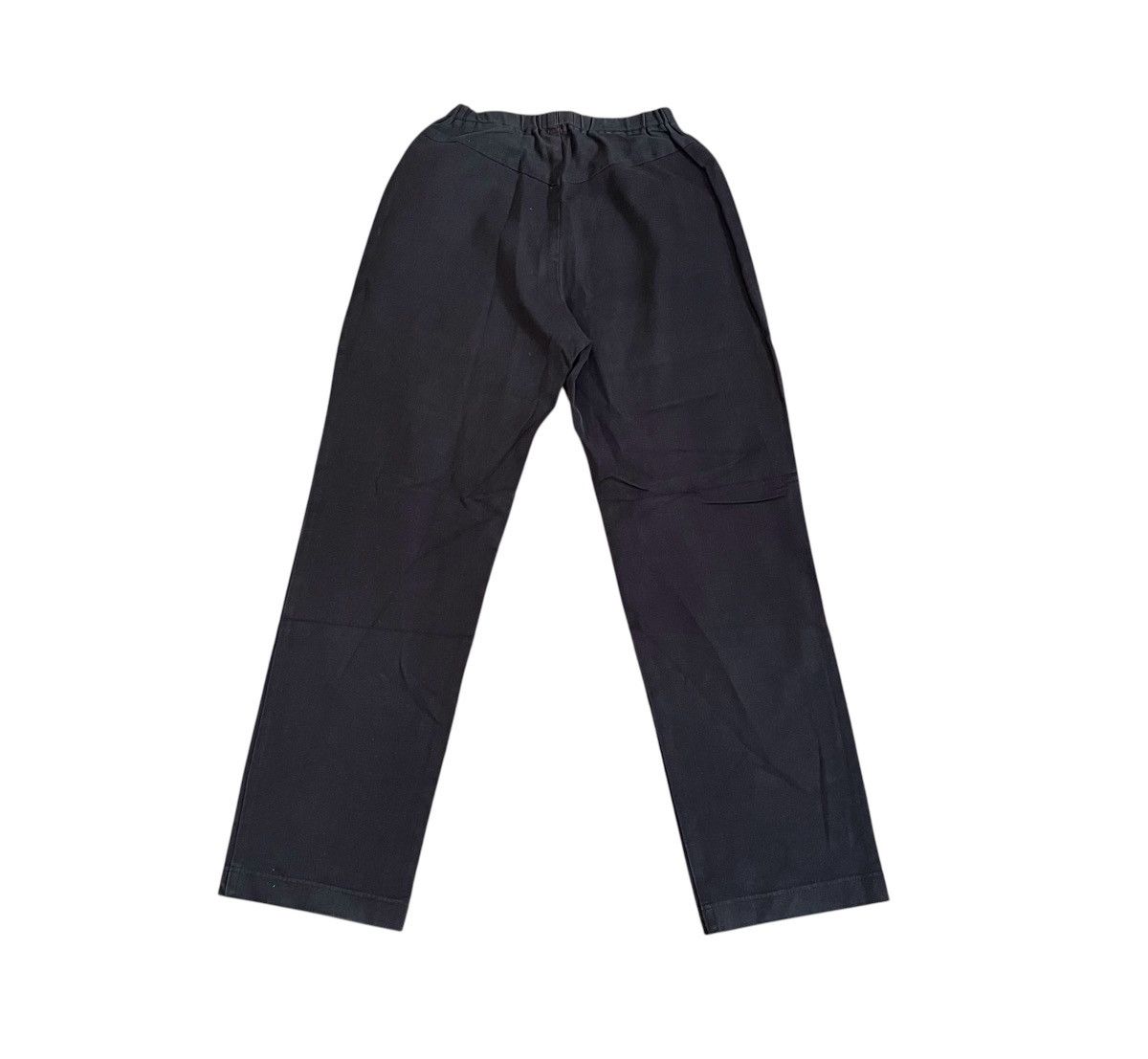 Issey Miyake TAX FREE 🇺🇸 issey miyake plantation faded black trousers Size 22" - 5 Thumbnail