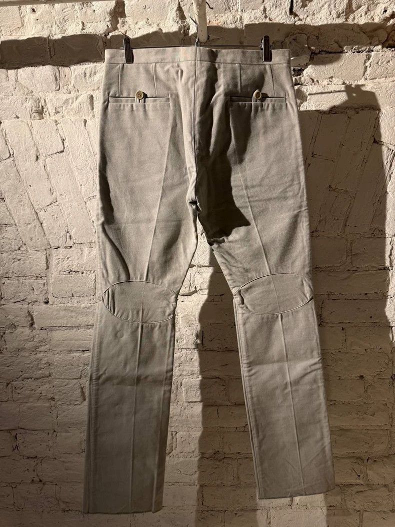 Carol Christian Poell carol christian poell Grey Cotton Pants 2506-Nextarrow Size US 34 / EU 50 - 2 Thumbnail