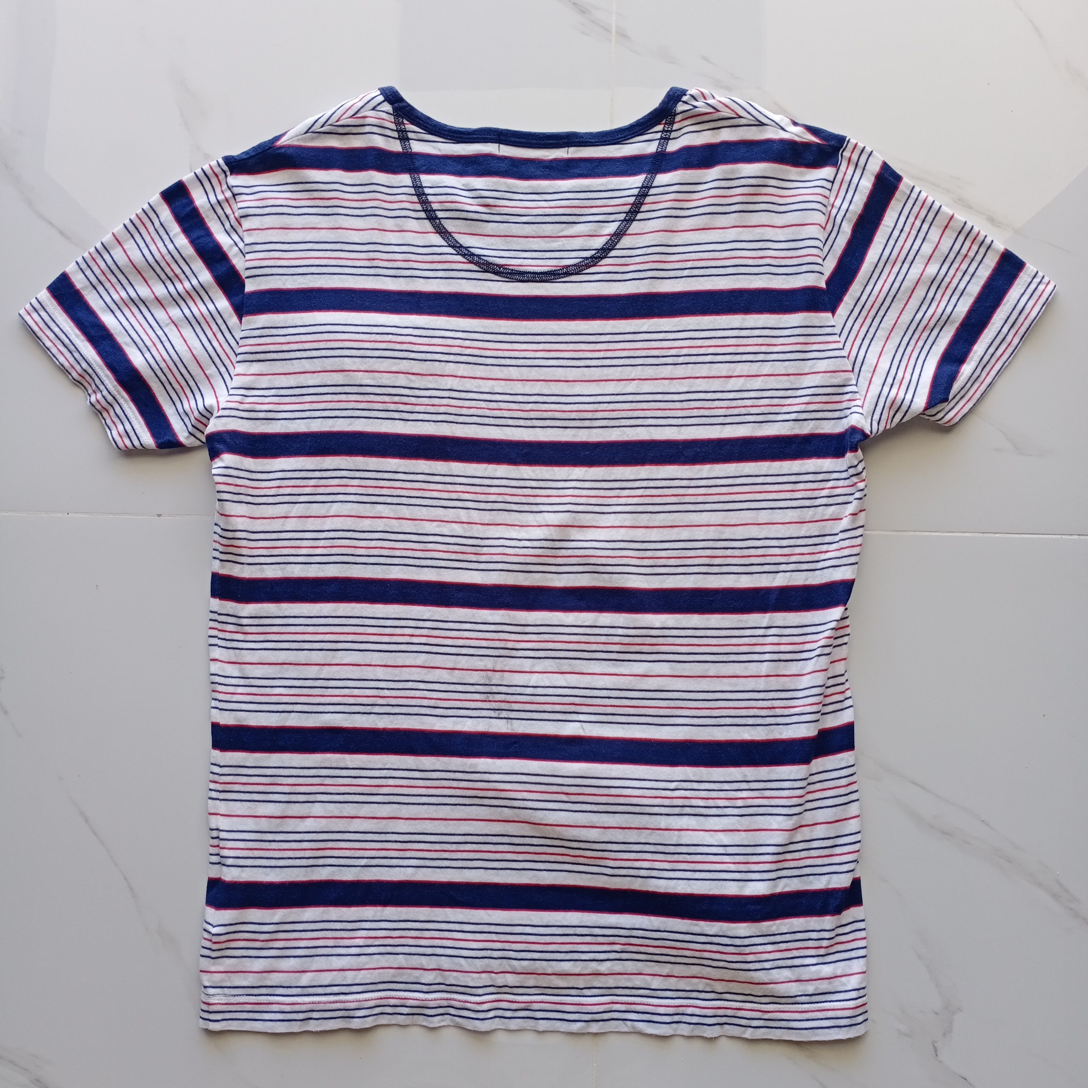 Burberry Burberry Black Label Stripes Tee Shirt Japan 2 Fit S pocket Size US S / EU 44-46 / 1 - 5 Thumbnail