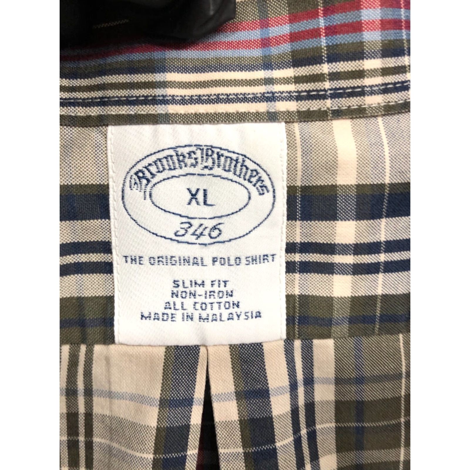 Brooks Brothers Brooks Brothers 346 Shirt Button-Down XL Mens Long Sleeve Plaid Modern Classic Shirt Size US XL / EU 56 / 4 - 6 Thumbnail