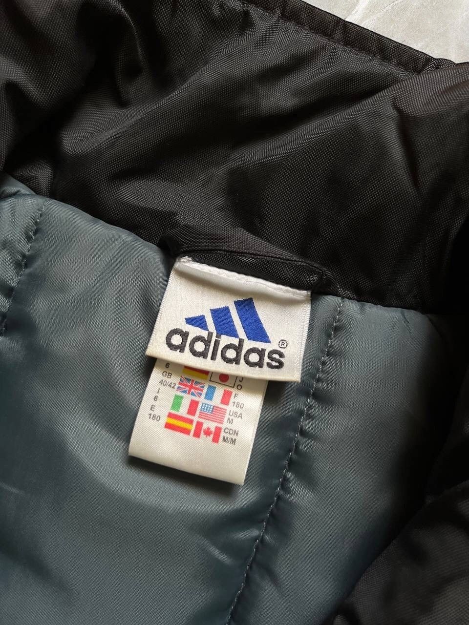 Adidas × Vintage ADIDAS Big Logo Vintage Puffer Down jacket 90s y2k winter Size US XL / EU 56 / 4 - 6 Thumbnail