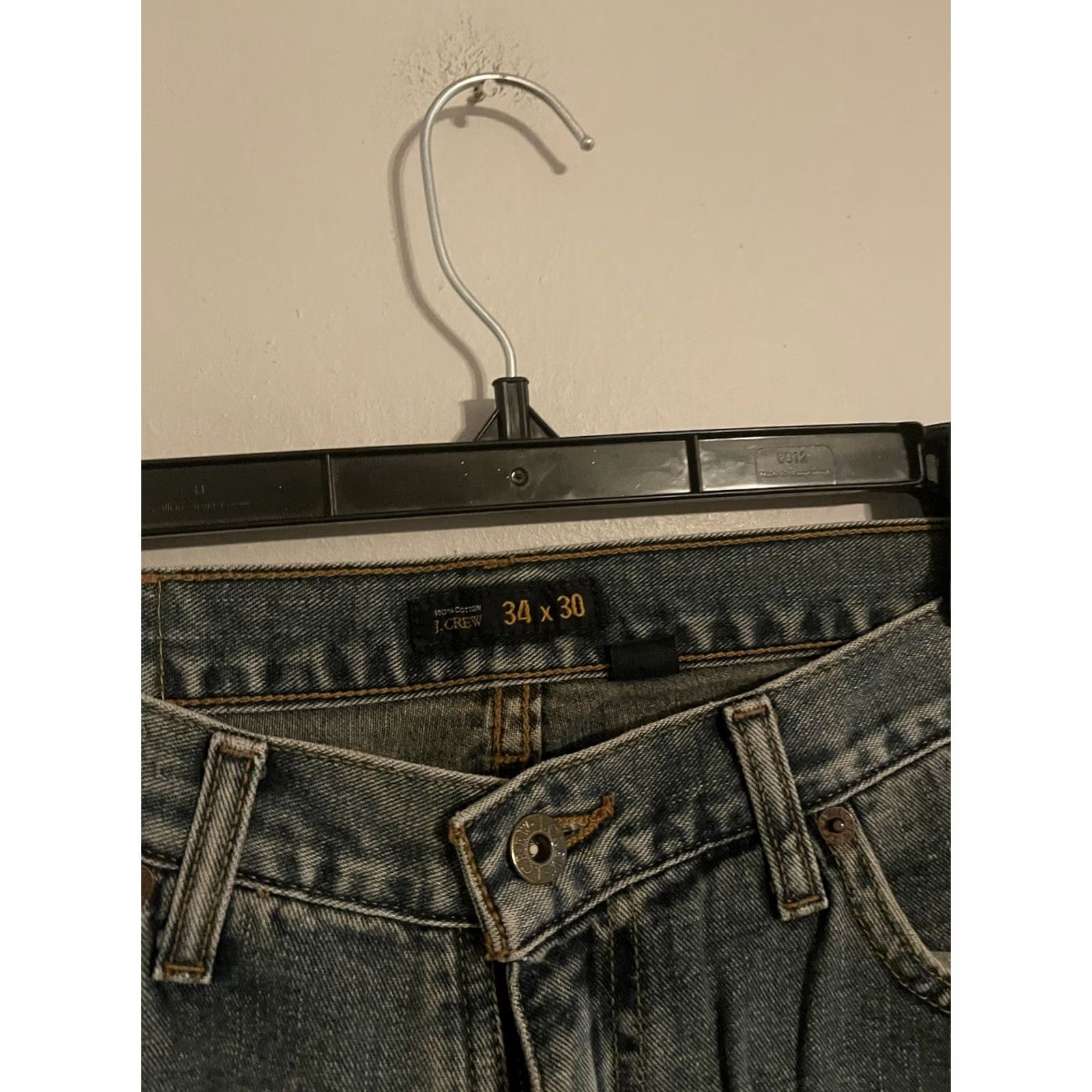 J.Crew J.Crew Jeans Mens Relaxed Straight Leg Cotton Denim Blue 34x30 Y2K 54767-30 Size US 34 / EU 50 - 2 Thumbnail