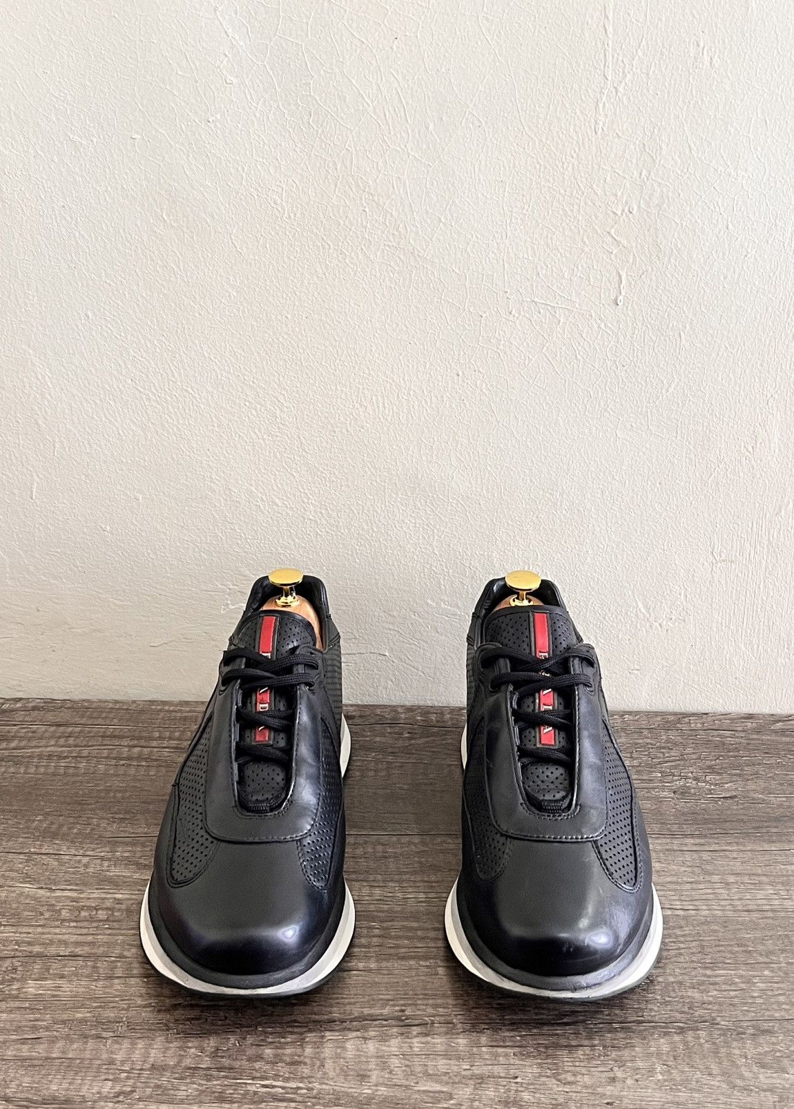 Prada Americas Cup Platform Sneakers Size US 7 / EU 40 - 1 Thumbnail