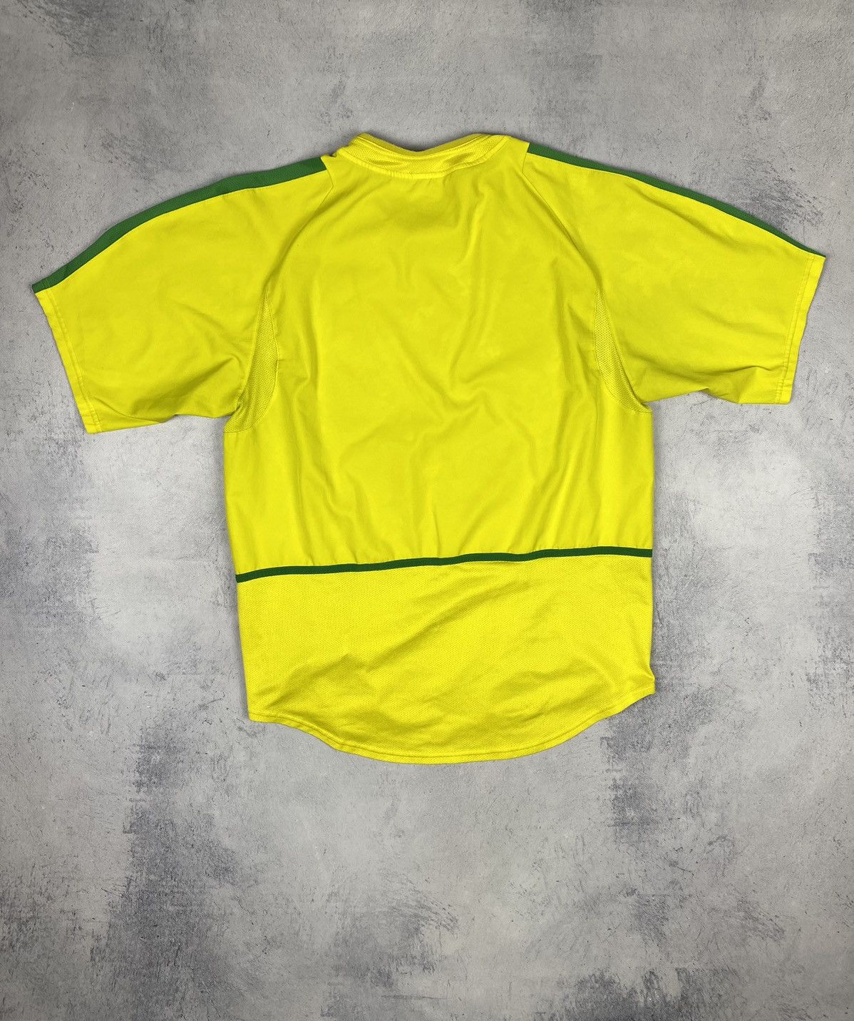 Nike × Vintage Vintage 00s Nike Brazil Hational Team Soccer Jersey Shirt Size US L / EU 52-54 / 3 - 12 Thumbnail