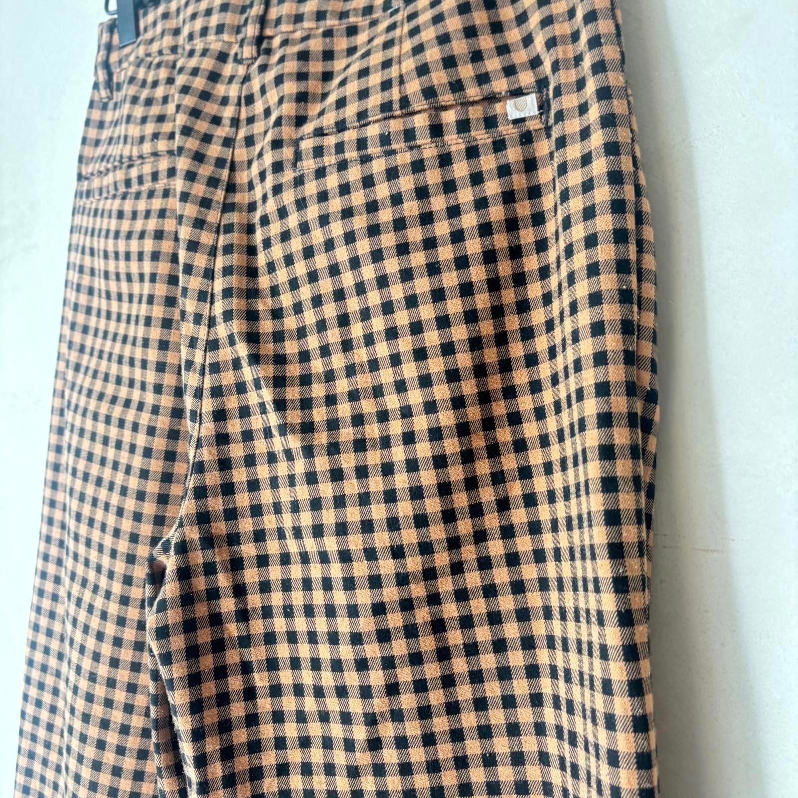 Brixton Brixton Women's Casual Checkered Pants Size 26" / US 2 / IT 38 - 4 Thumbnail