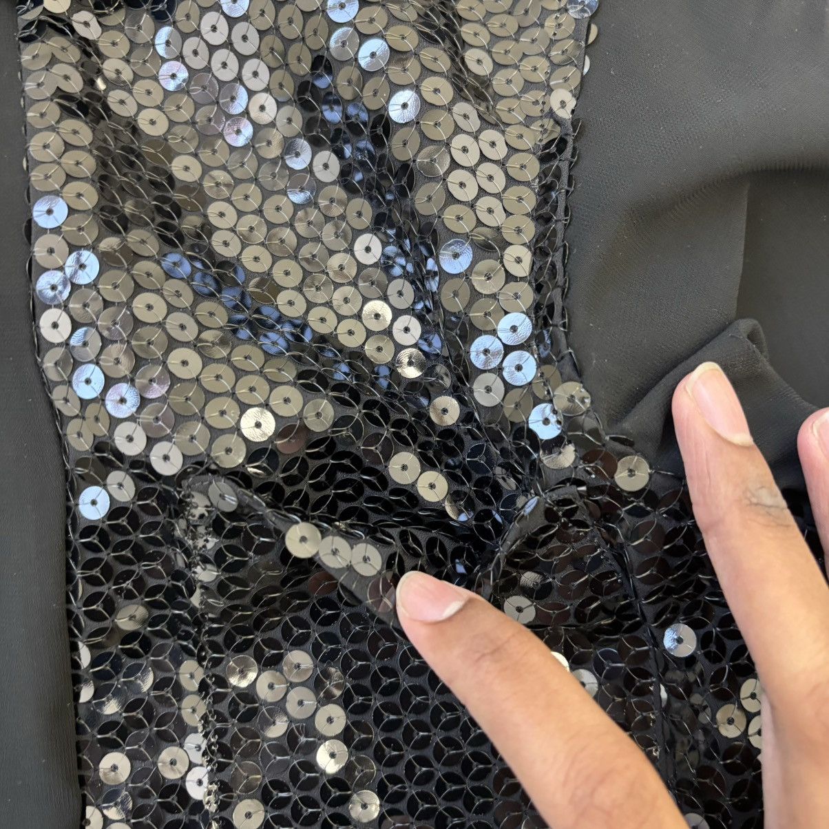 Comme des Garcons CDG Sequin Button Up Shirt Size XS / US 0-2 / IT 36-38 - 3 Thumbnail