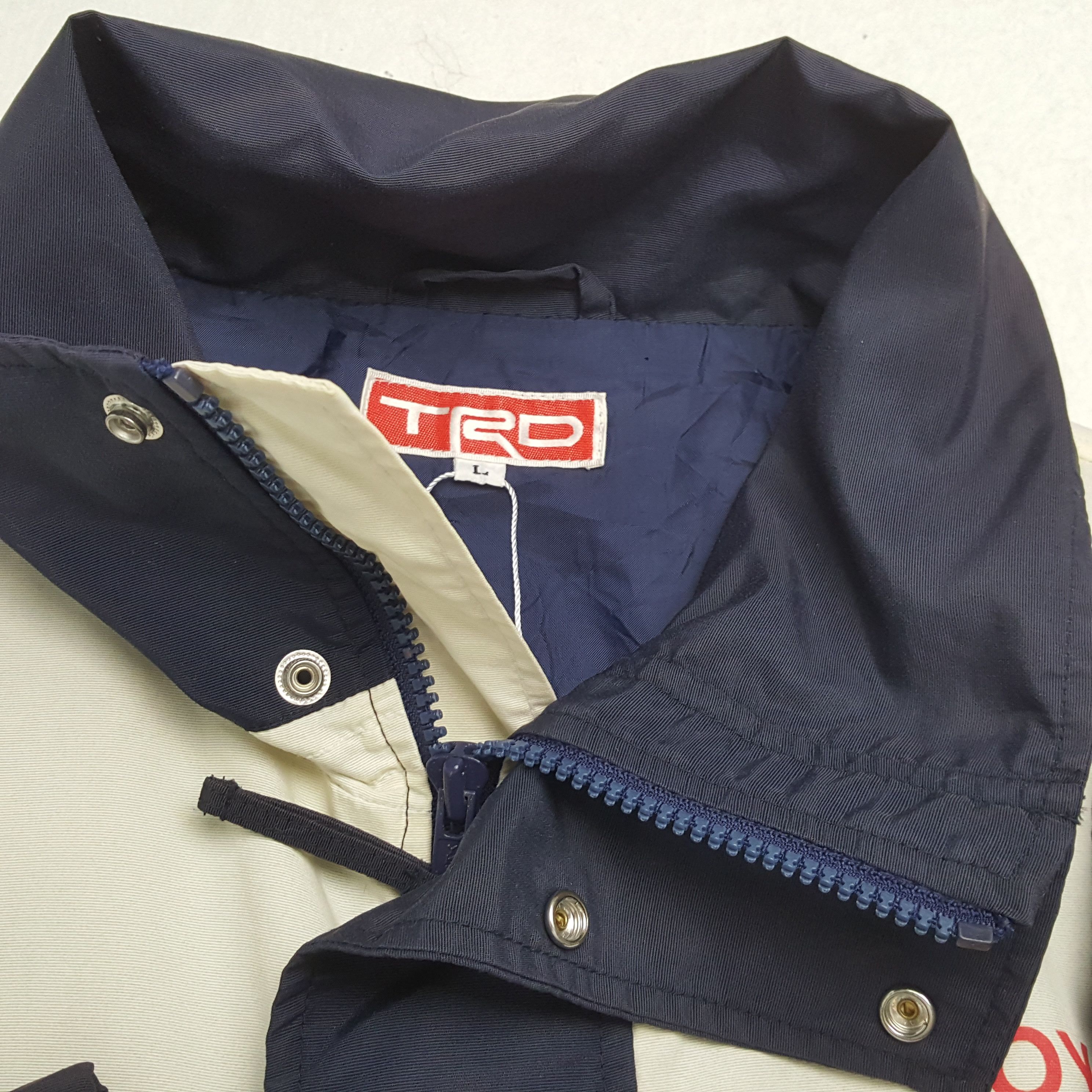 Japanese Brand TRD TOYOTA RACING DEVELOPMENT Motorsports Style Jacket Size US XL / EU 56 / 4 - 10 Thumbnail